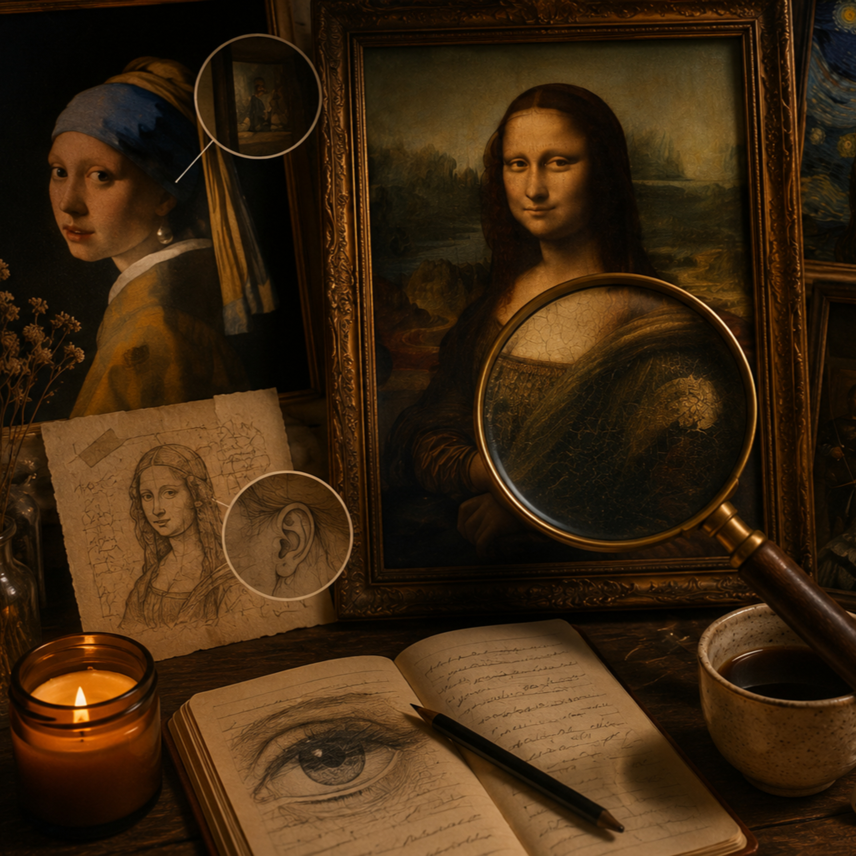 Secretos en el Lienzo: Los Mensajes Ocultos en el Arte episode artwork