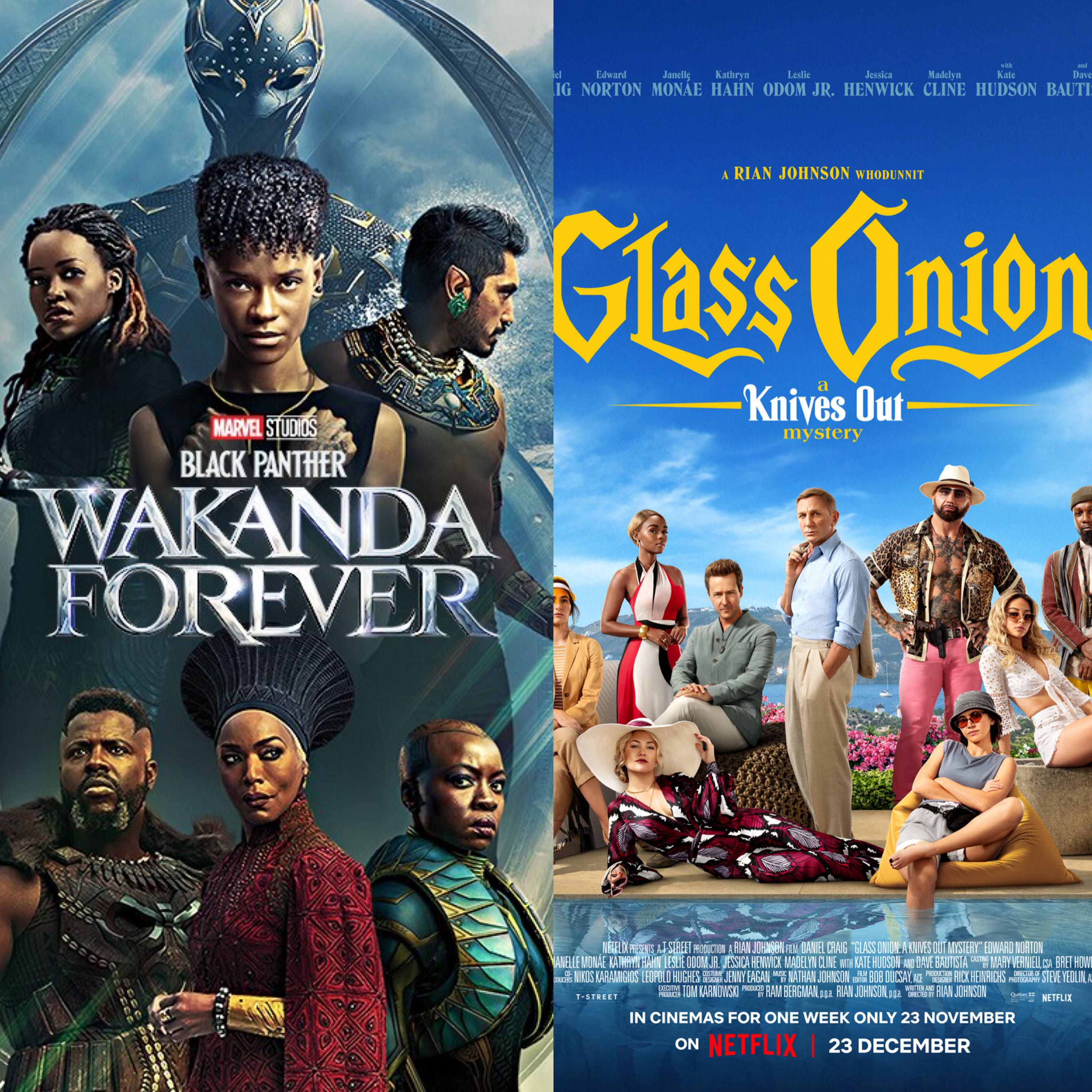 Very Late Glass Onion and Black Panther: Wakanda Forever Double Review episode artwork