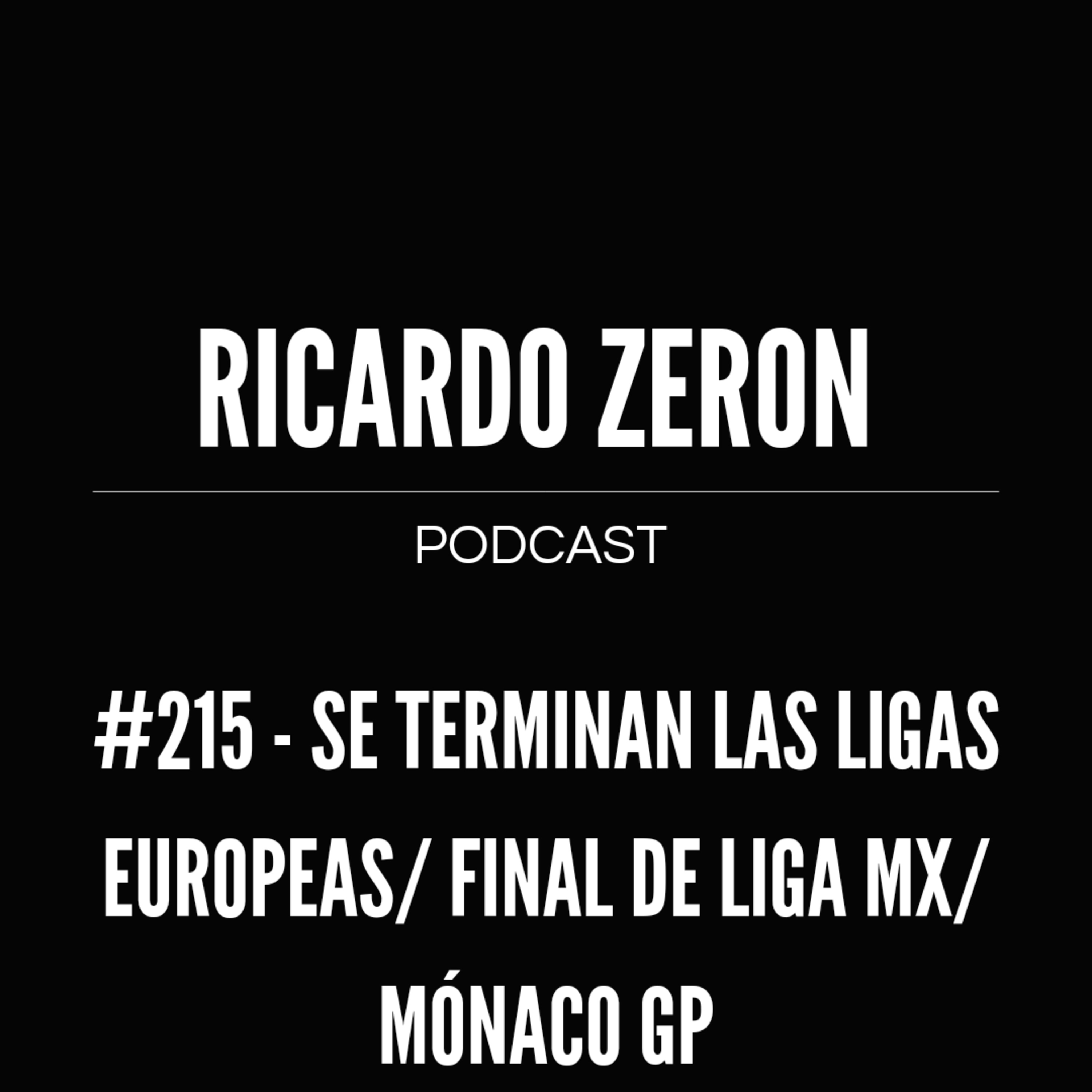 Portada de Deportes Ricardo Zerón Podcast