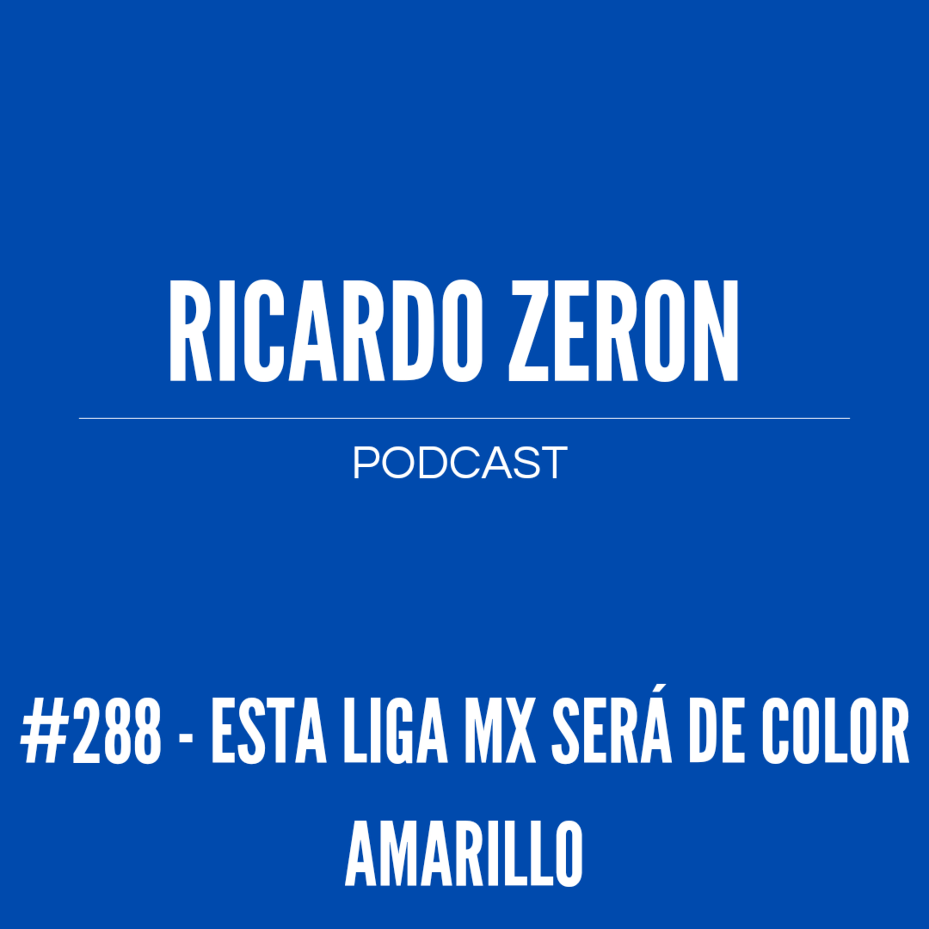 Portada de Deportes Ricardo Zerón Podcast