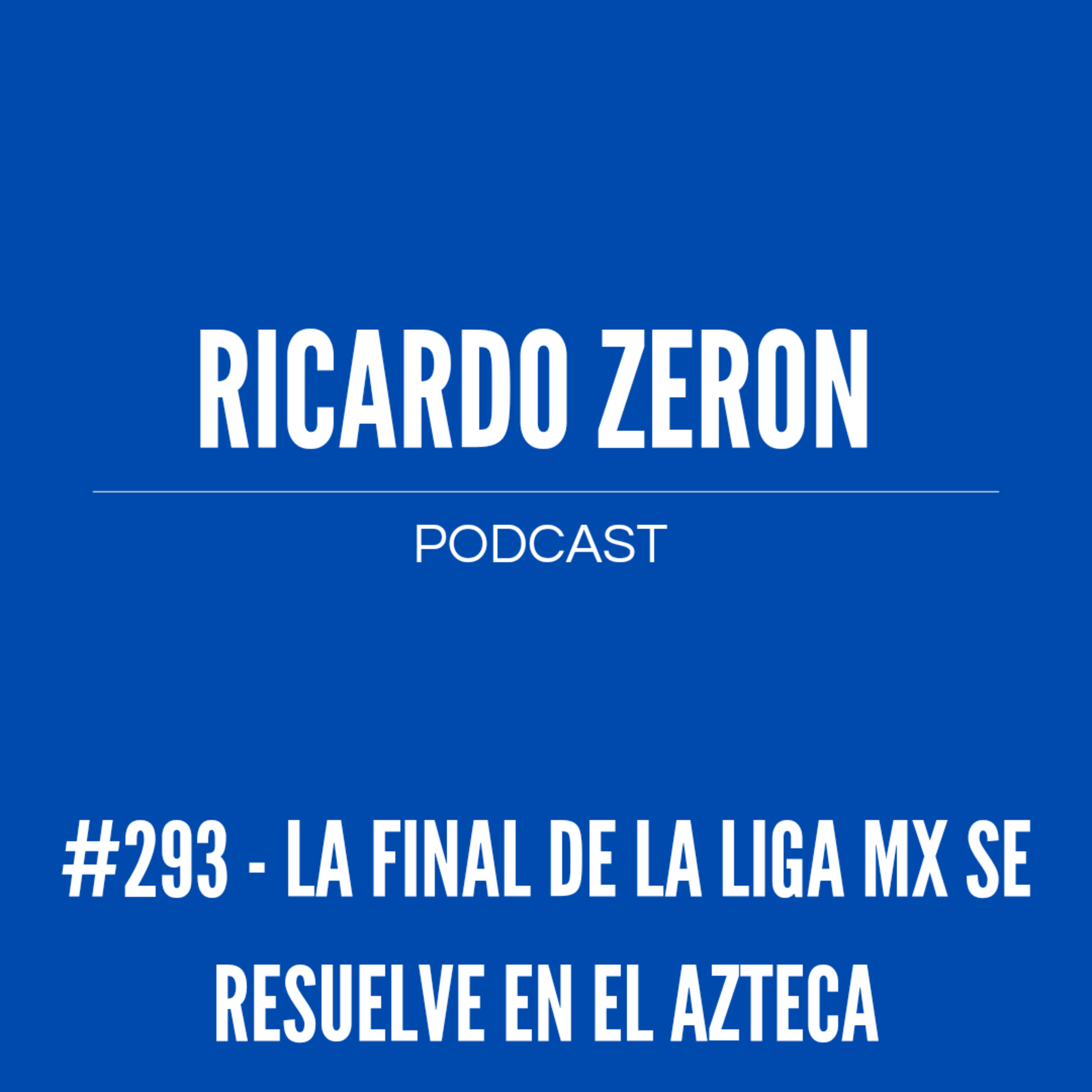 Portada de Deportes Ricardo Zerón Podcast
