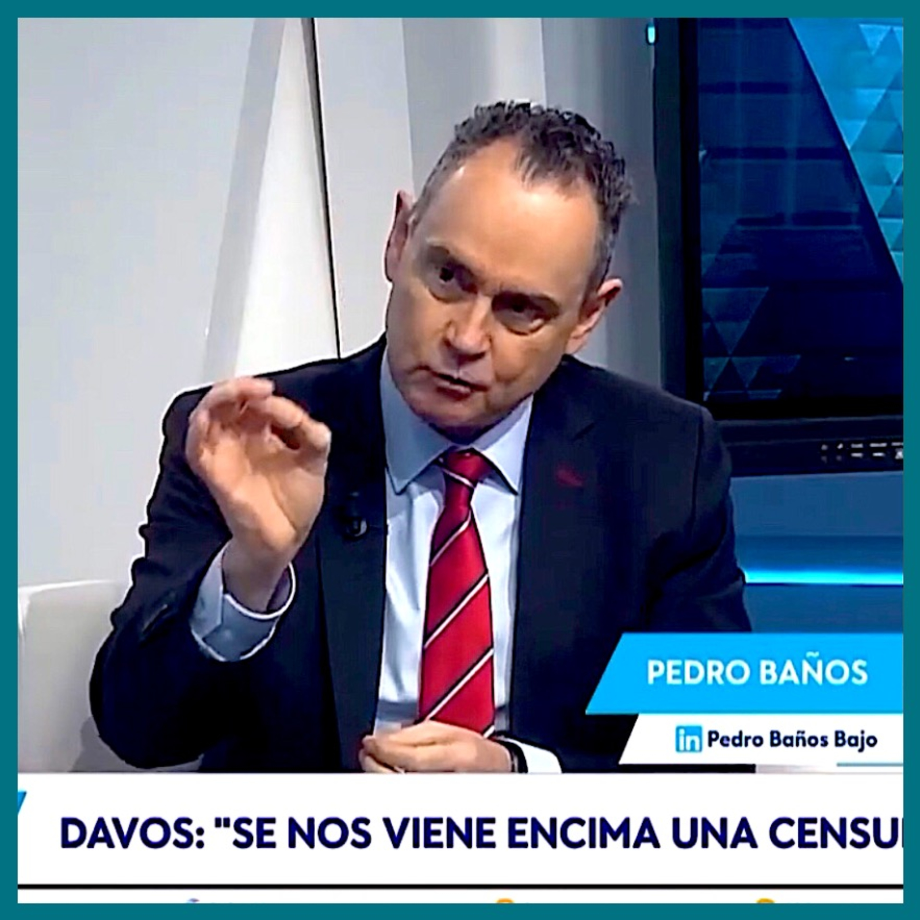 🫡 Pedro Baños-DAVOS-Mundo en guerra, Nuevo orden mundial,Control social episode artwork