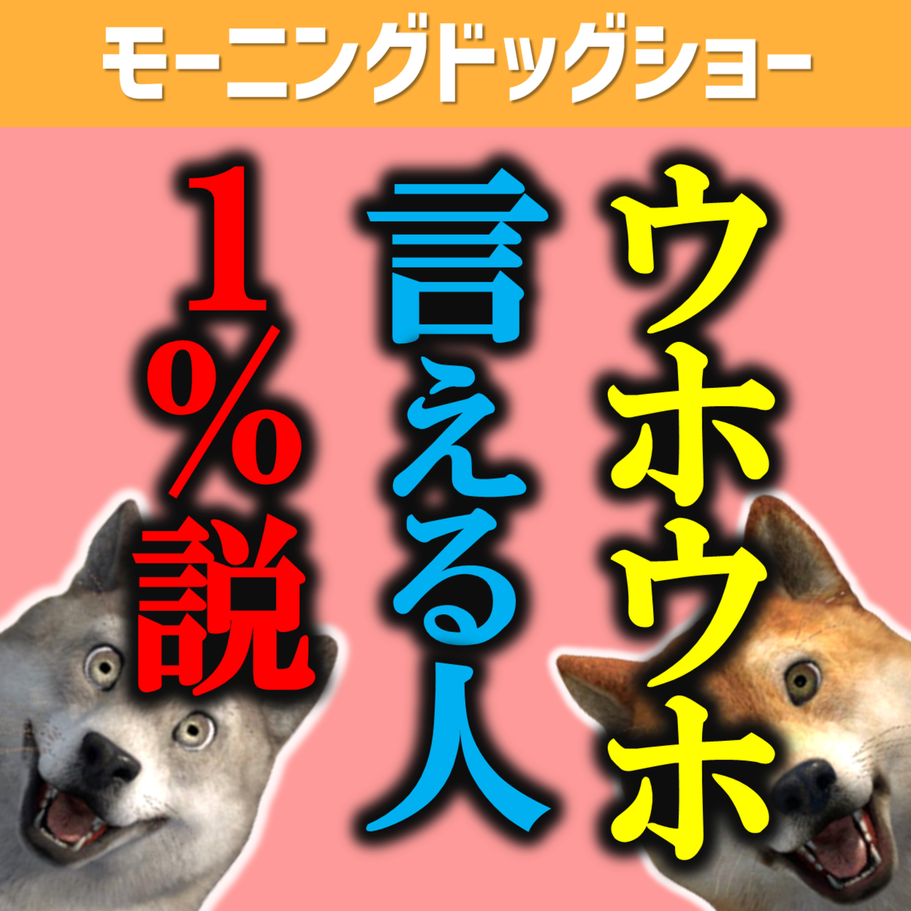「ウホウホ」って言える人間１％説 episode artwork