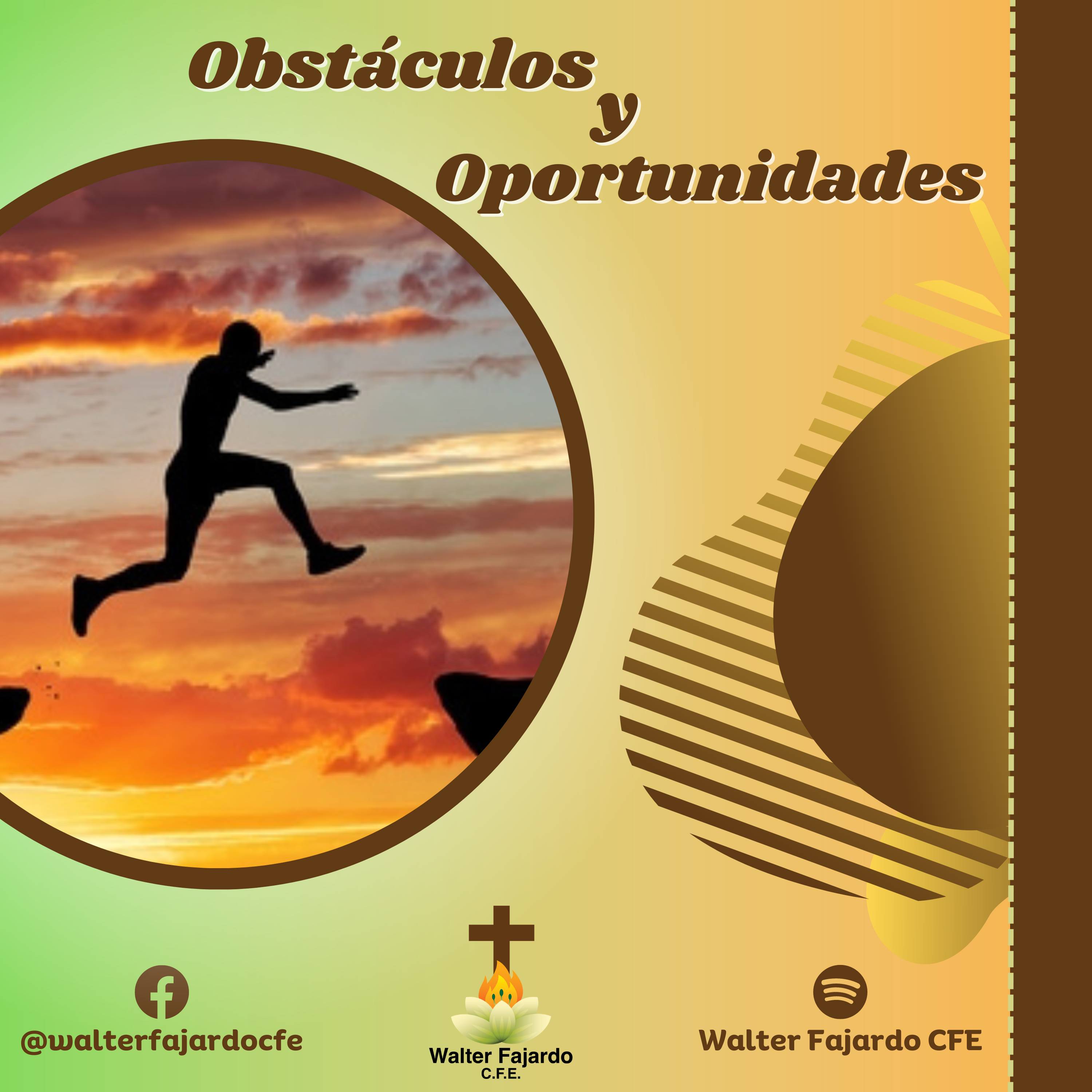 Portada de Walter Fajardo C.F.E.