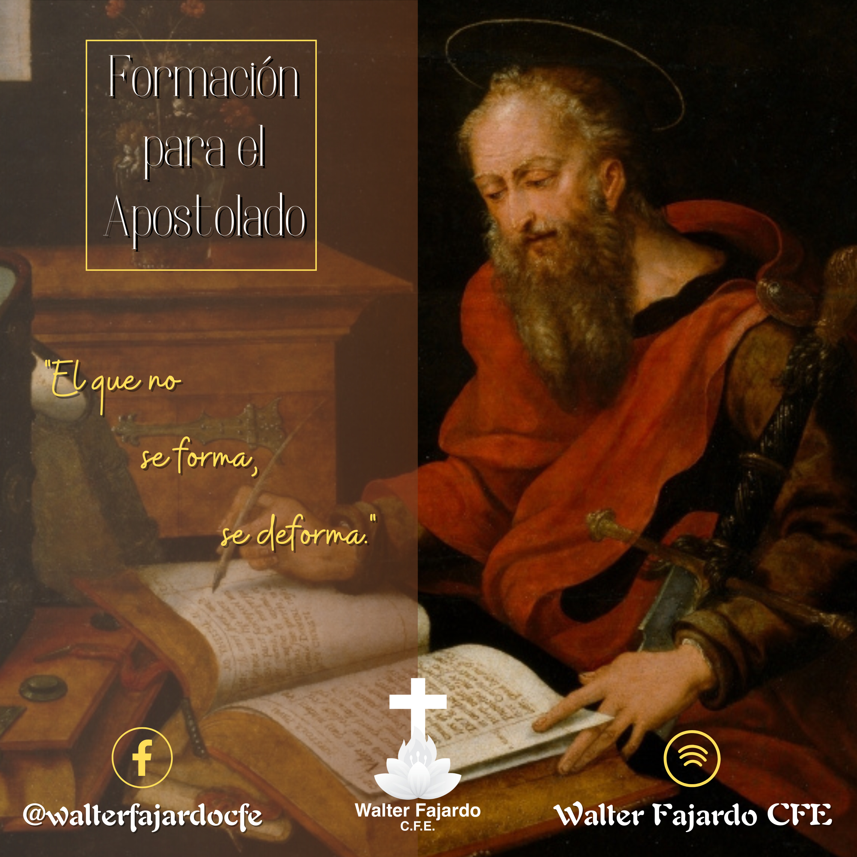 Portada de Walter Fajardo C.F.E.