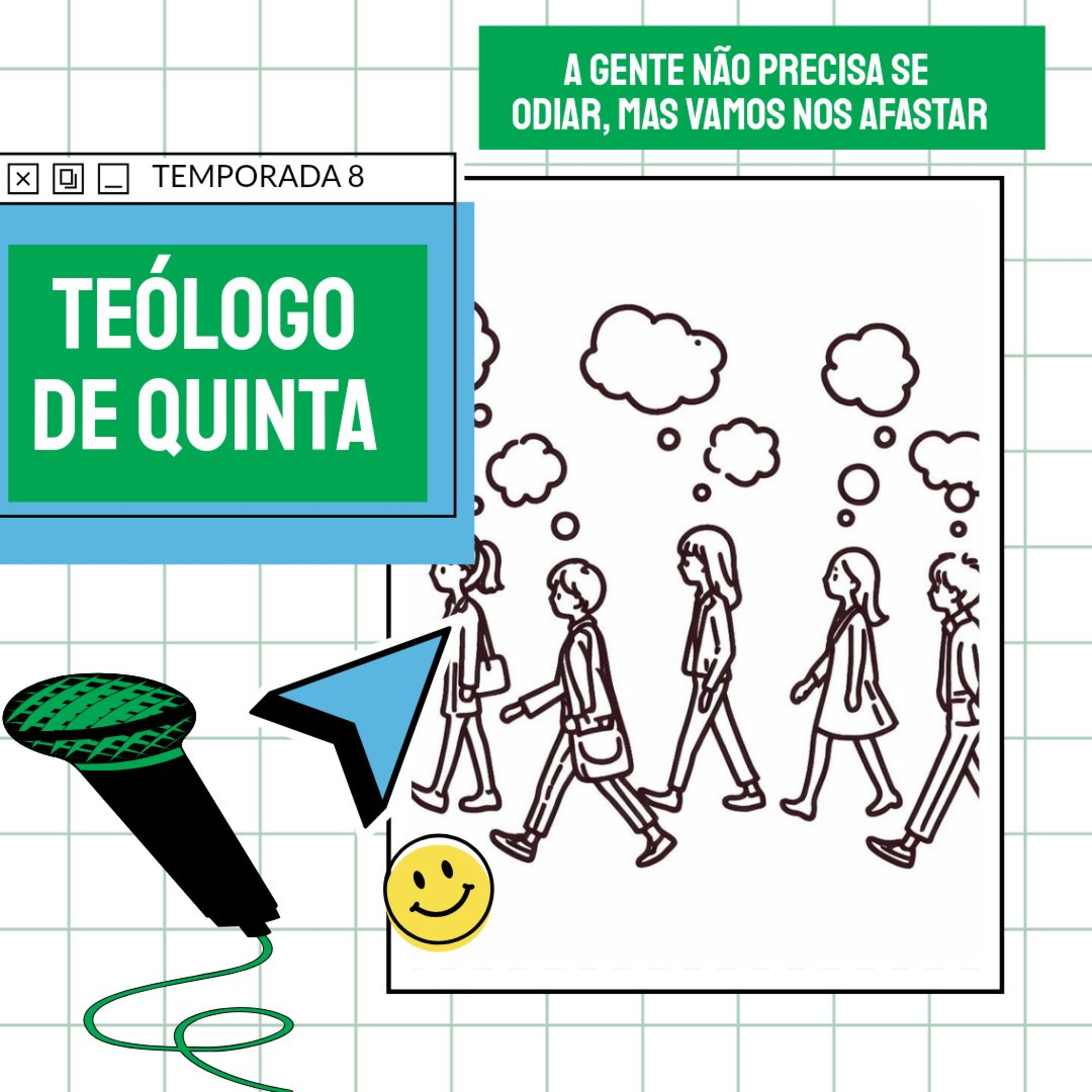 A gente não precisa se odiar, mas vamos nos afastar | TdQ T08 EP12 episode artwork