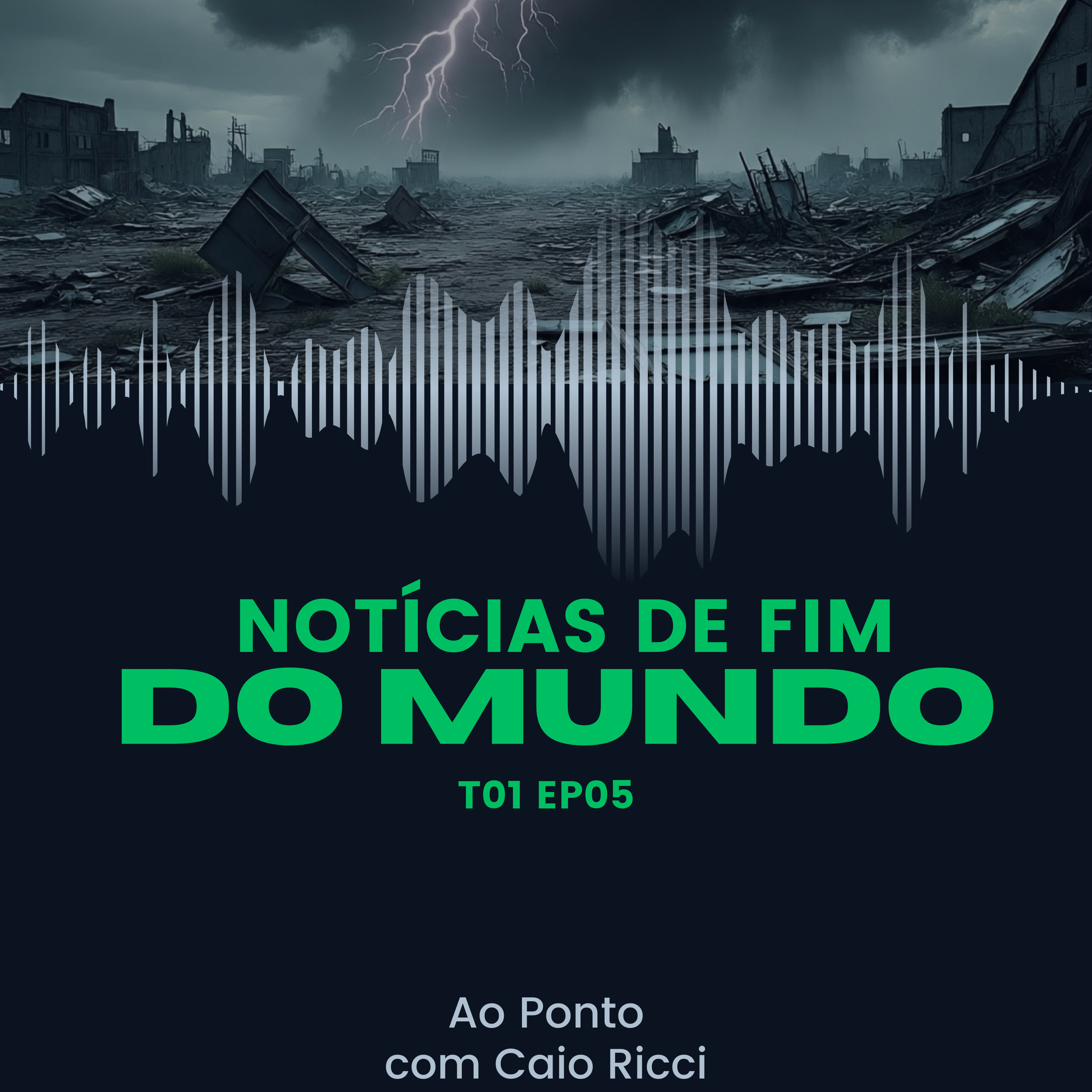 Notícias de fim do mundo | AO PONTO com Caio Ricci T01 EP05 episode artwork
