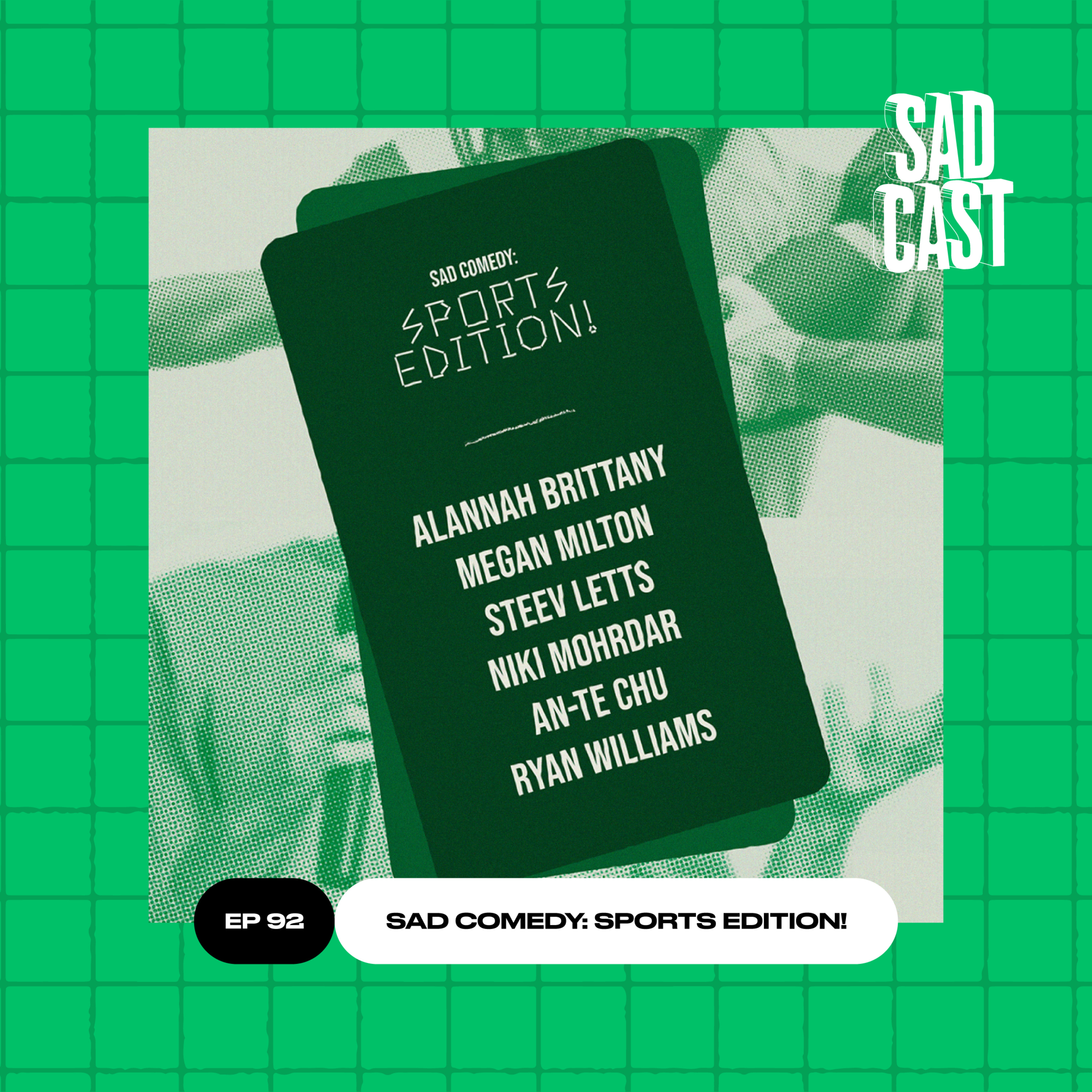 SADCAST: a podcast featuring stories, art, and design from \