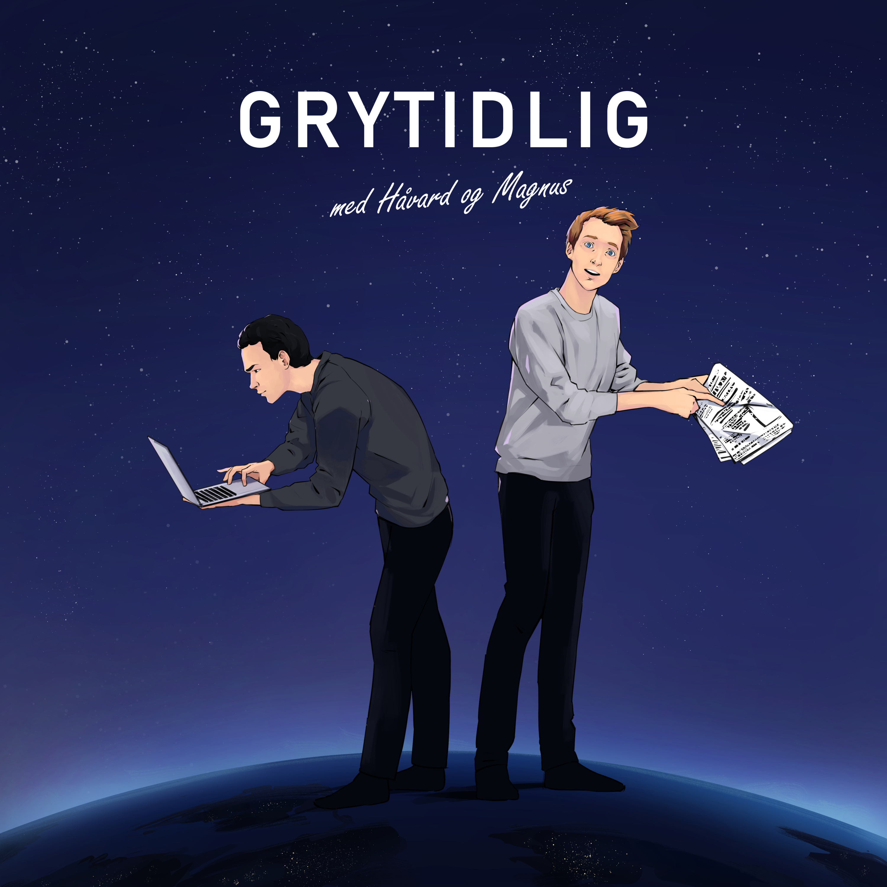 Grytidlig med Håvard og Magnus