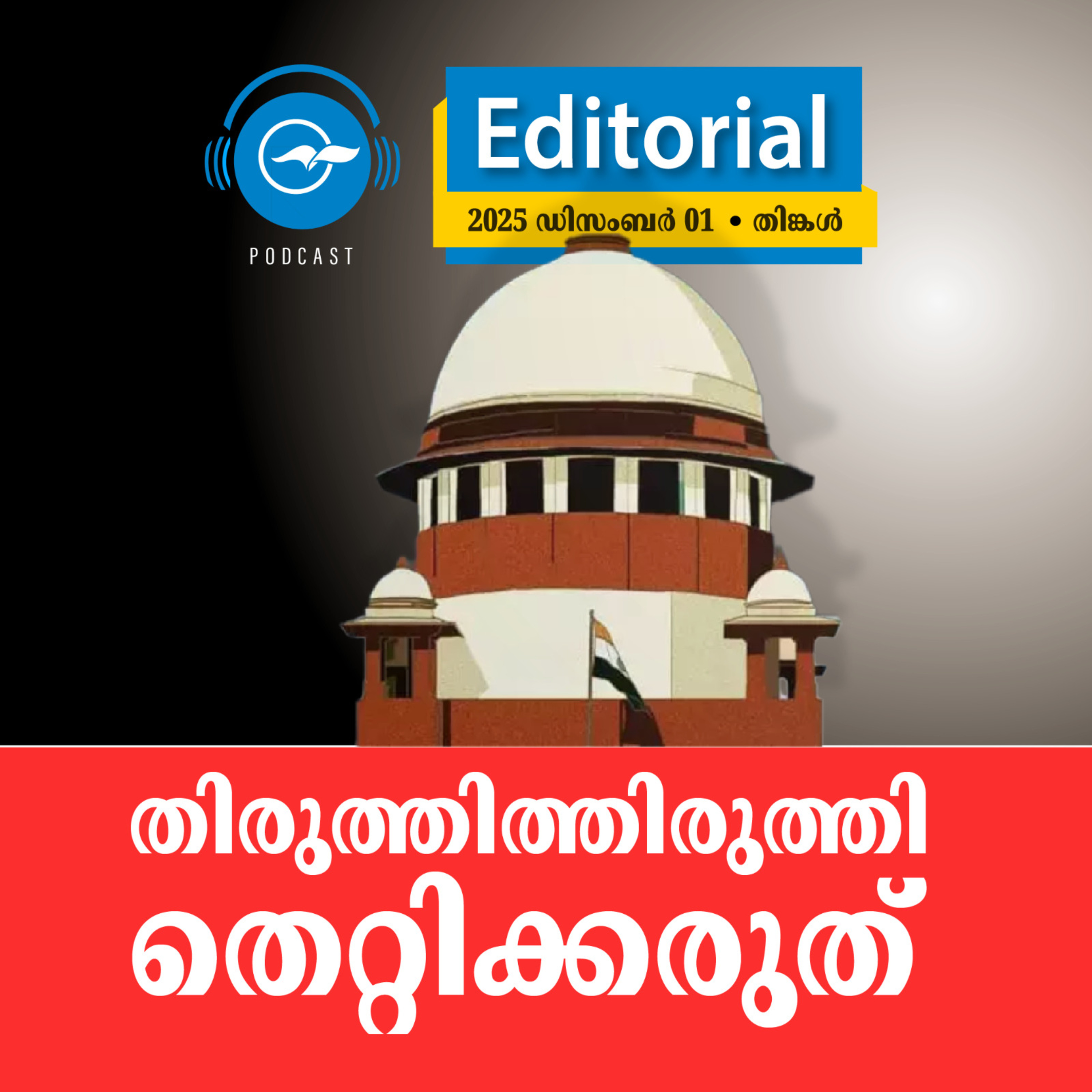 തിരുത്തിത്തിരുത്തി തെറ്റിക്കരുത് | Madhyamam Editorial episode artwork