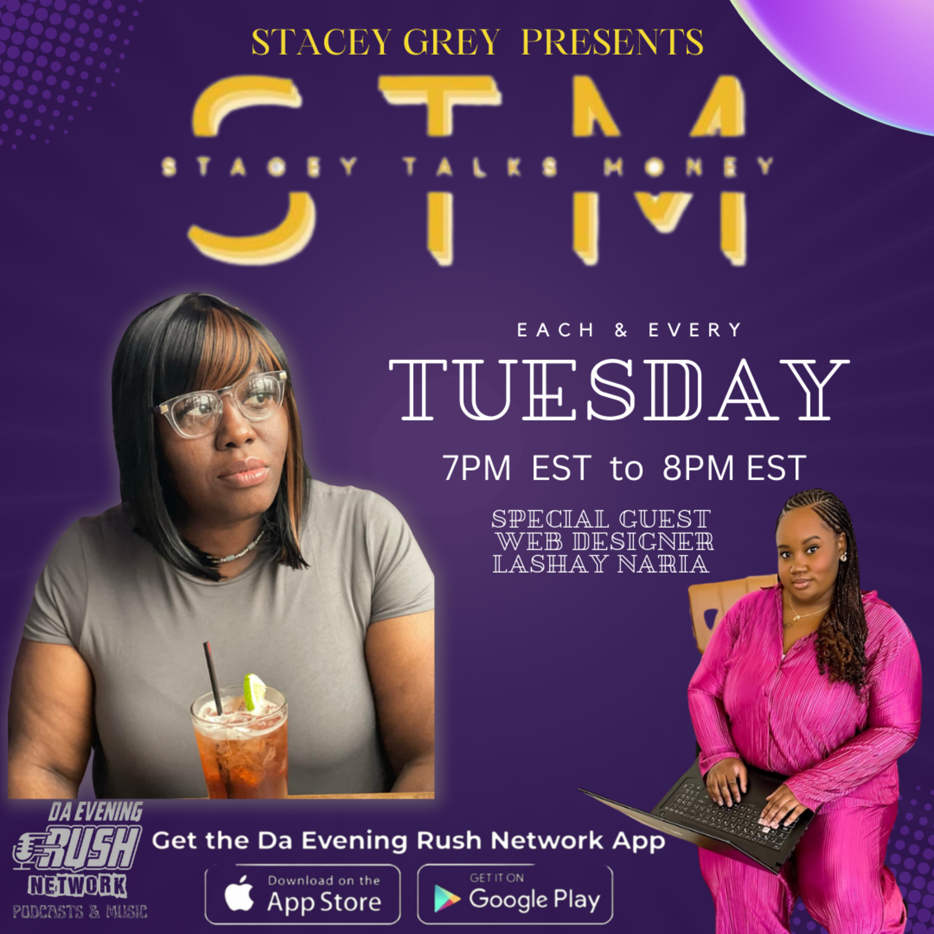 Stacey Talks Money Podcast(S1 Ep4): Financial Terms For Business Special Guest: Lashay Naria episode artwork