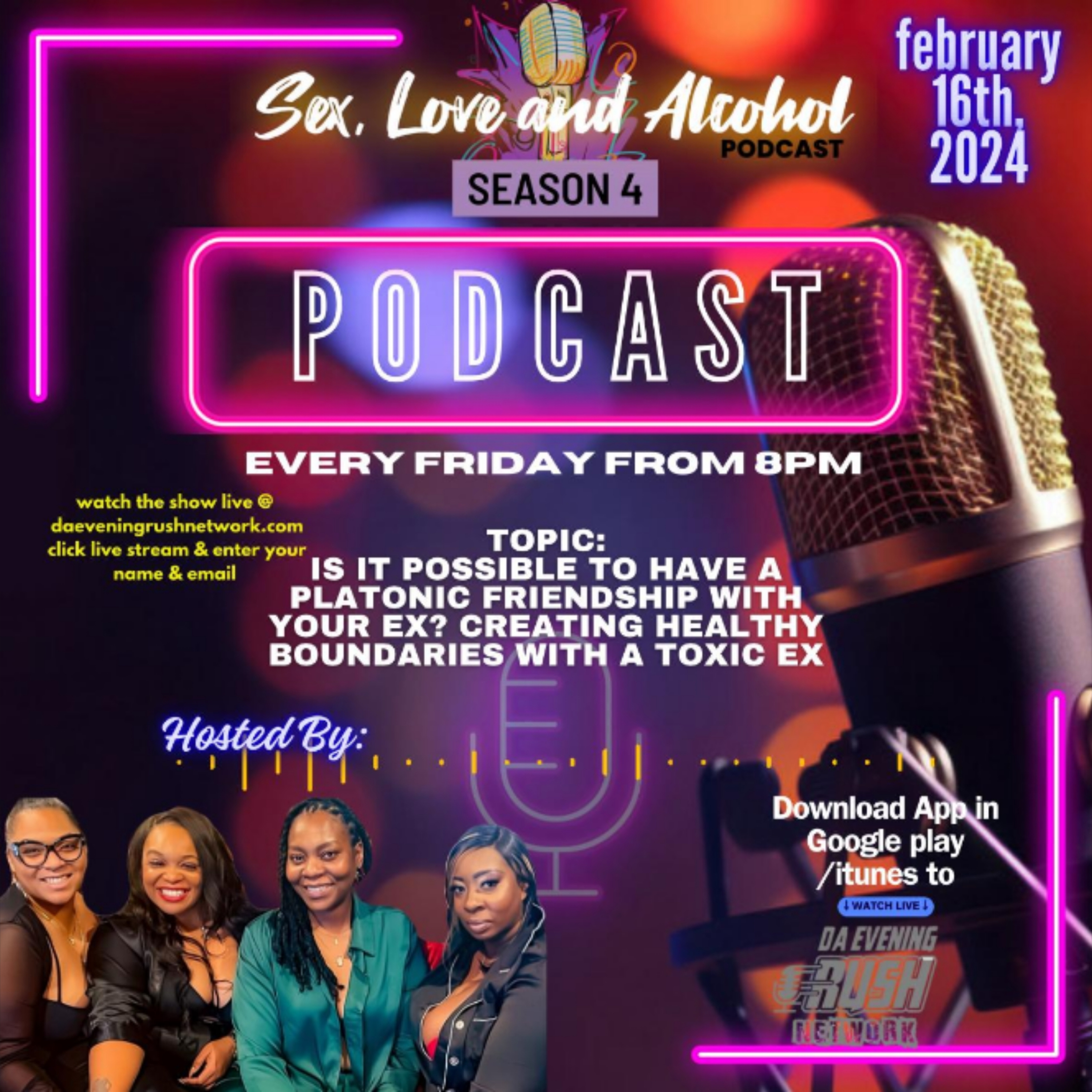 Sex, Love & Alcohol (S4 EP4): Is It Possible To Have A Platonic Friendship With Your Ex episode artwork