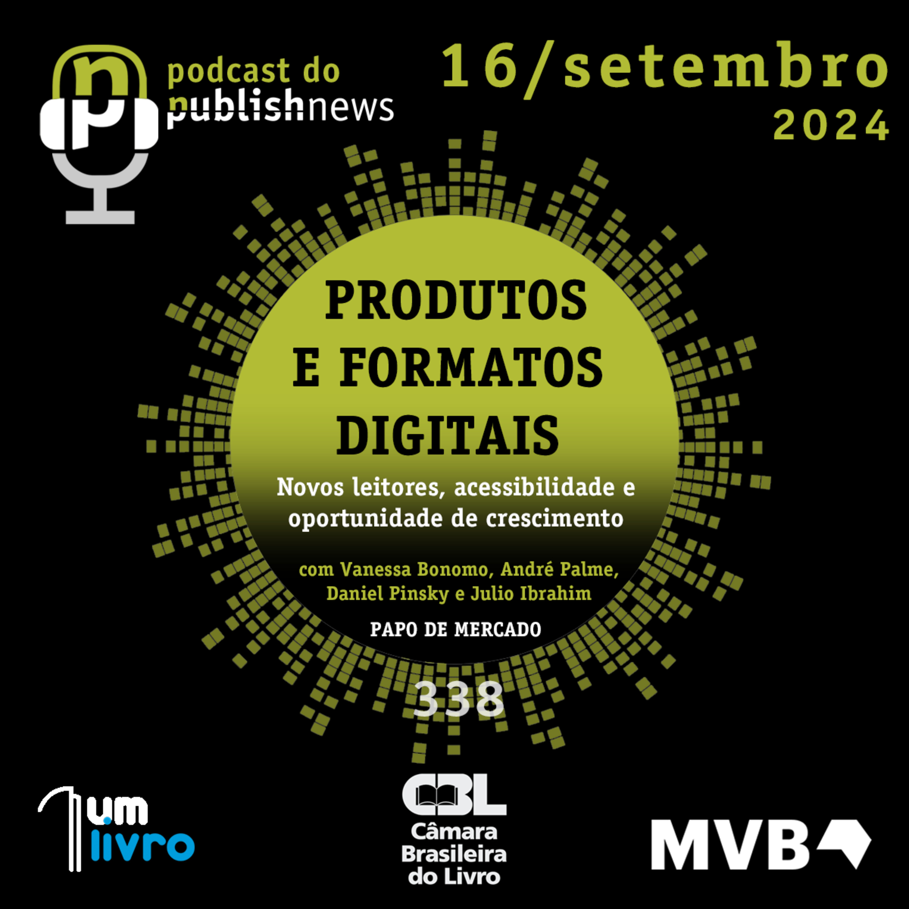 338 - Produtos e Formatos digitais: novos leitores, acessibilidade e oportunidade de crescimento episode artwork
