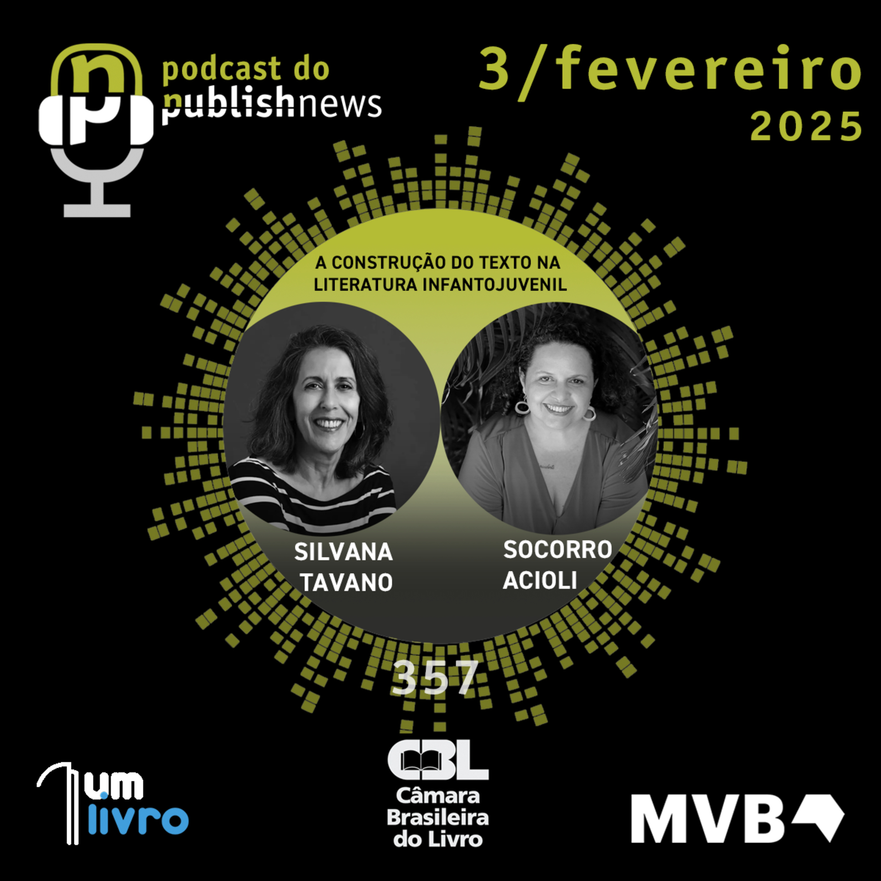 357 - A construção do texto na literatura infantojuvenil - com Silvana Tavano e Socorro Acioli
