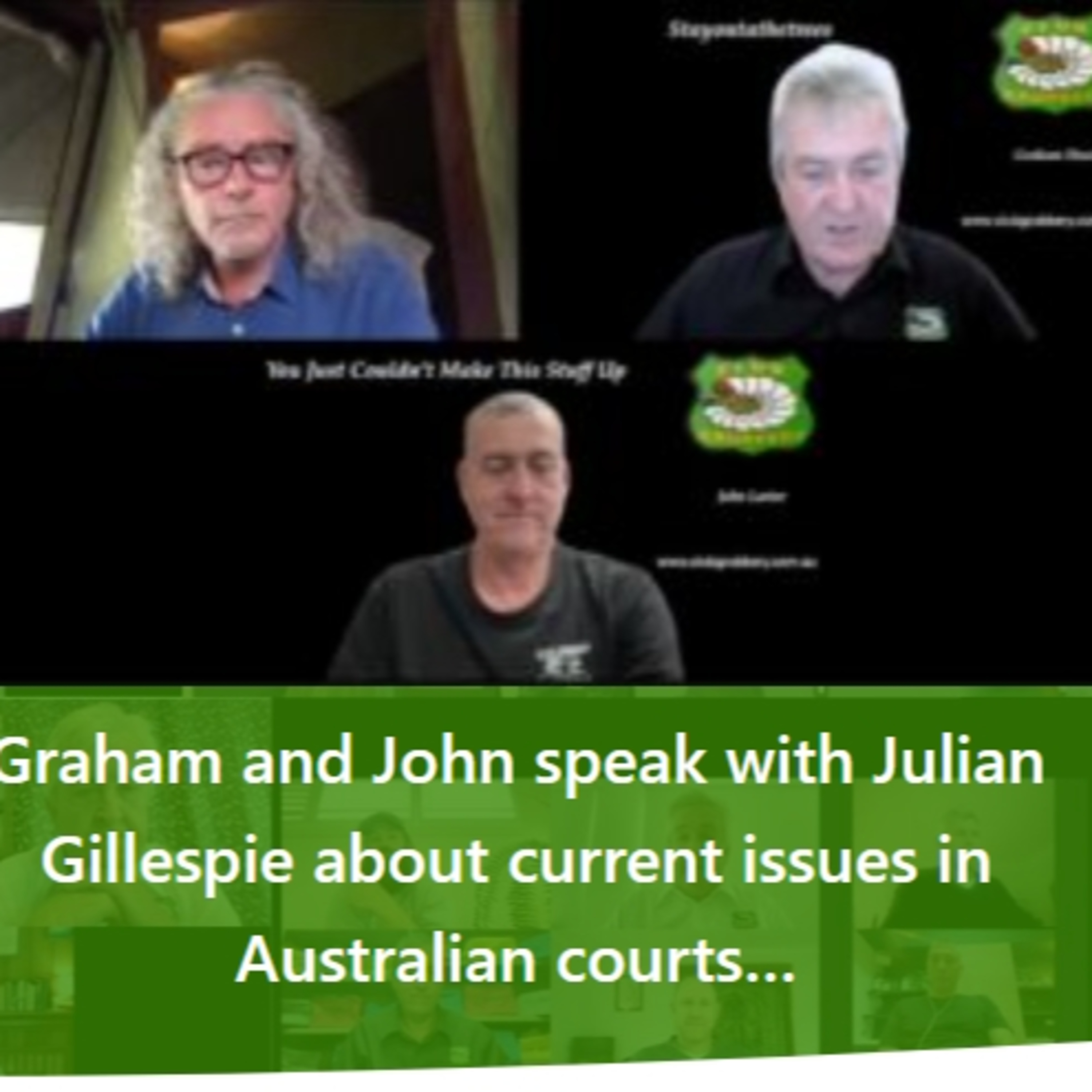 Club Grubbery - Julian Gillespie - DBCR Talk of Our Shire 8 May 2024 episode artwork