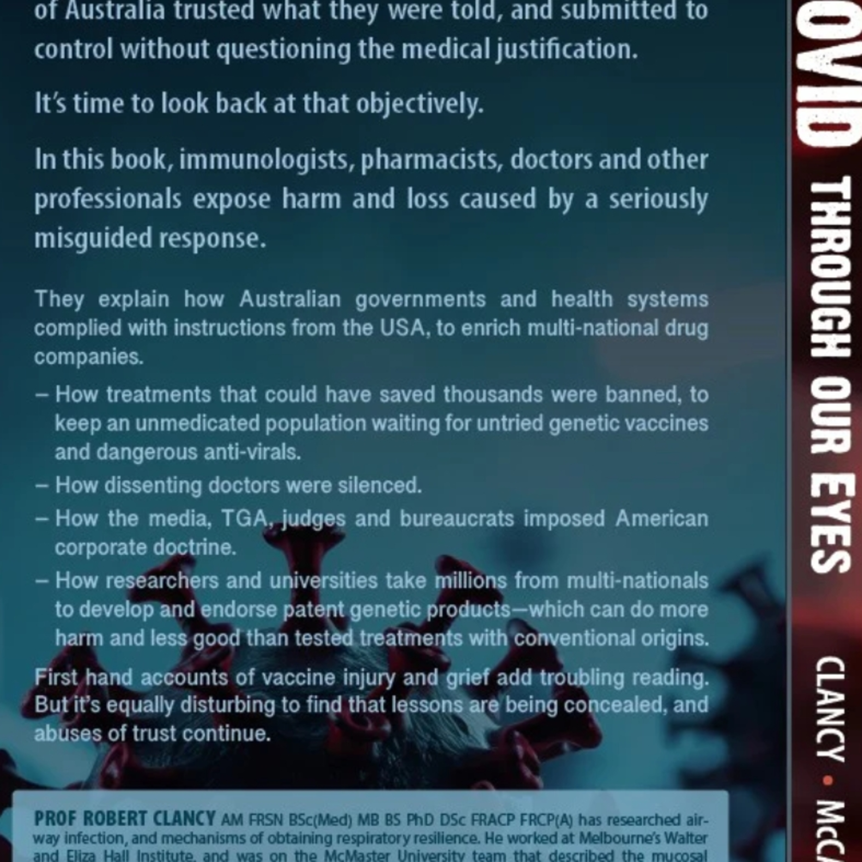 Professor Robert Clancy - Covid Through our Eyes - BCC - 8 Oct 2025 episode artwork