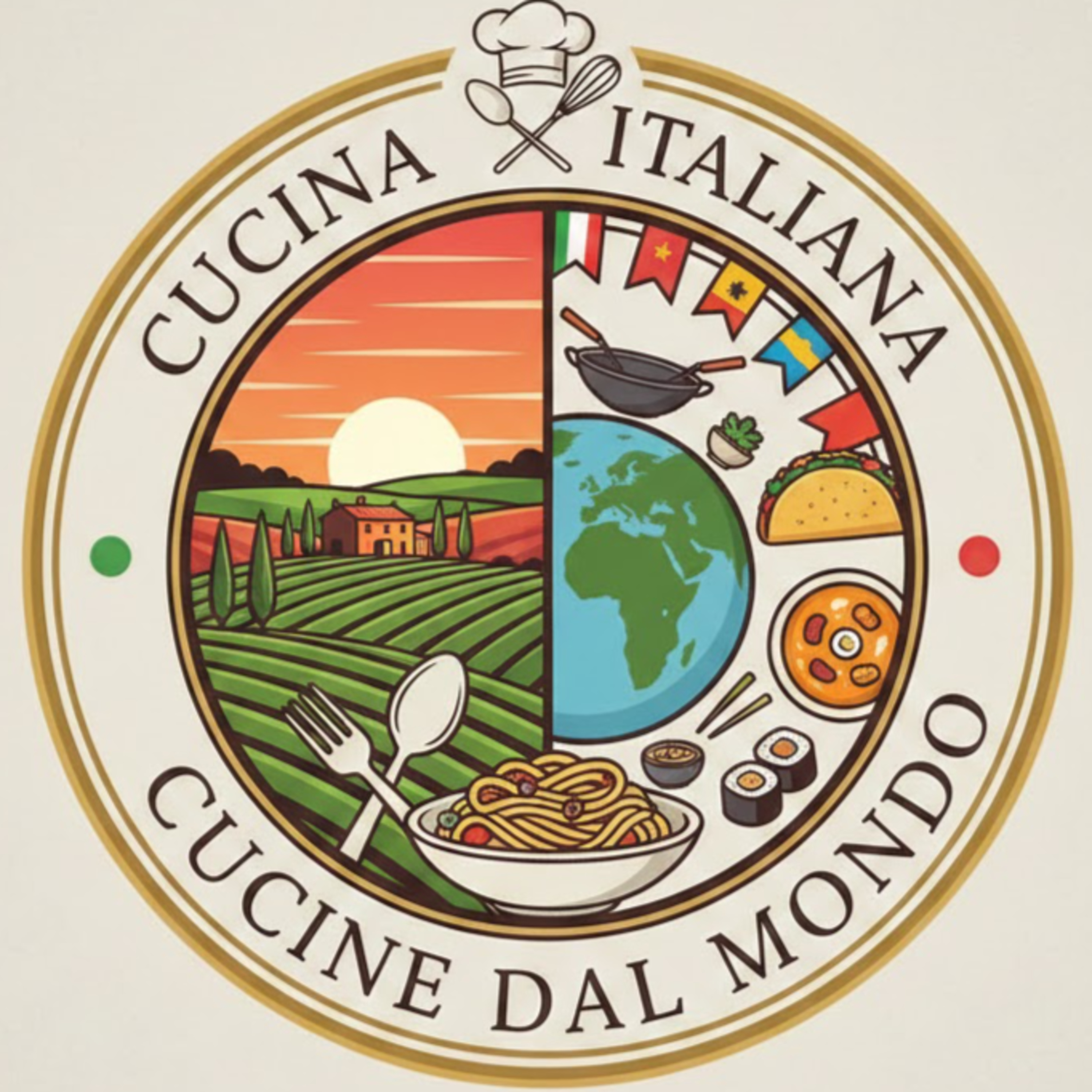 Cucina Italiana Vs Cucine dal mondo con la 5C e 1B episode artwork