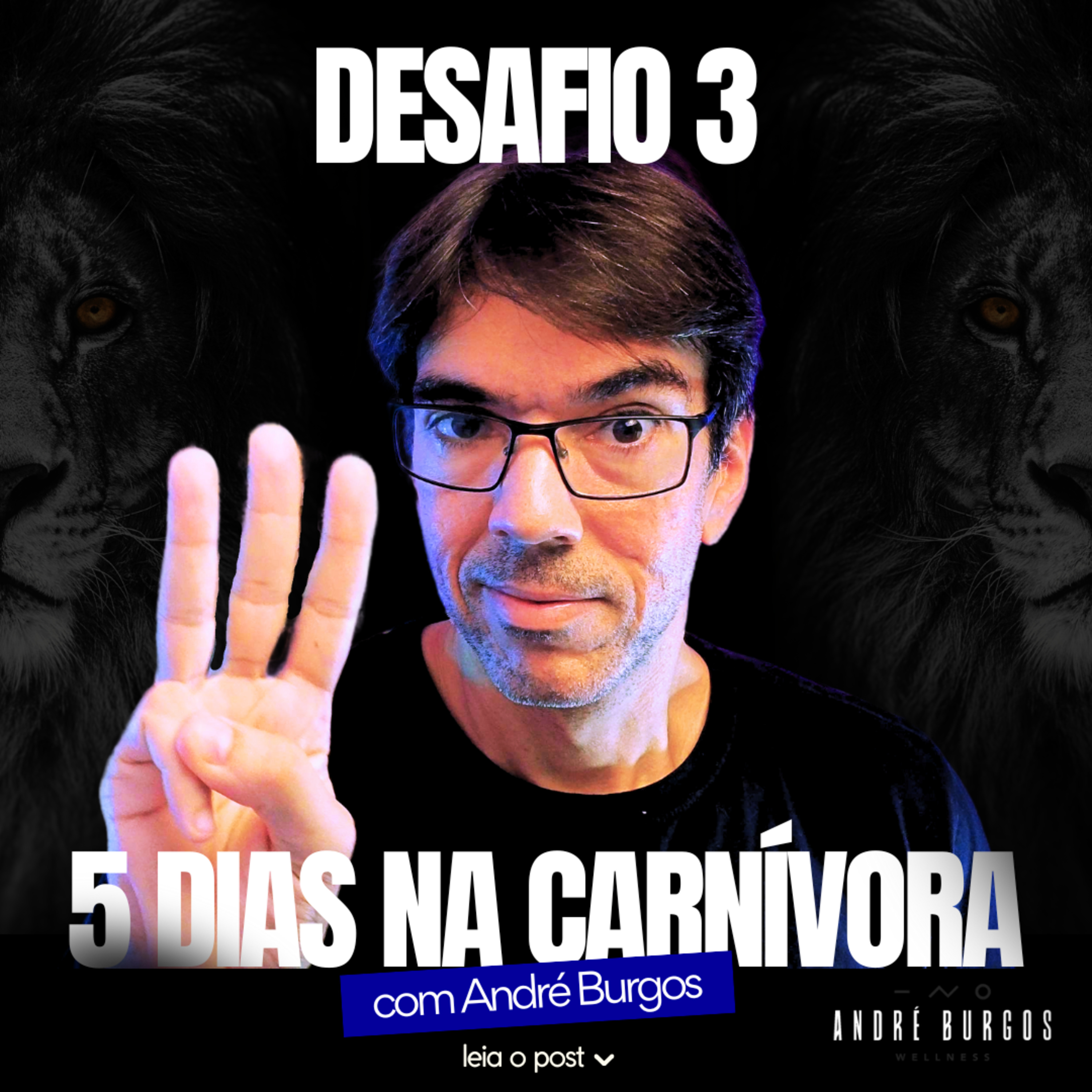 DESAFIO 3 - CARNE CURA - DIETA CARNÍVORA - LION DIET