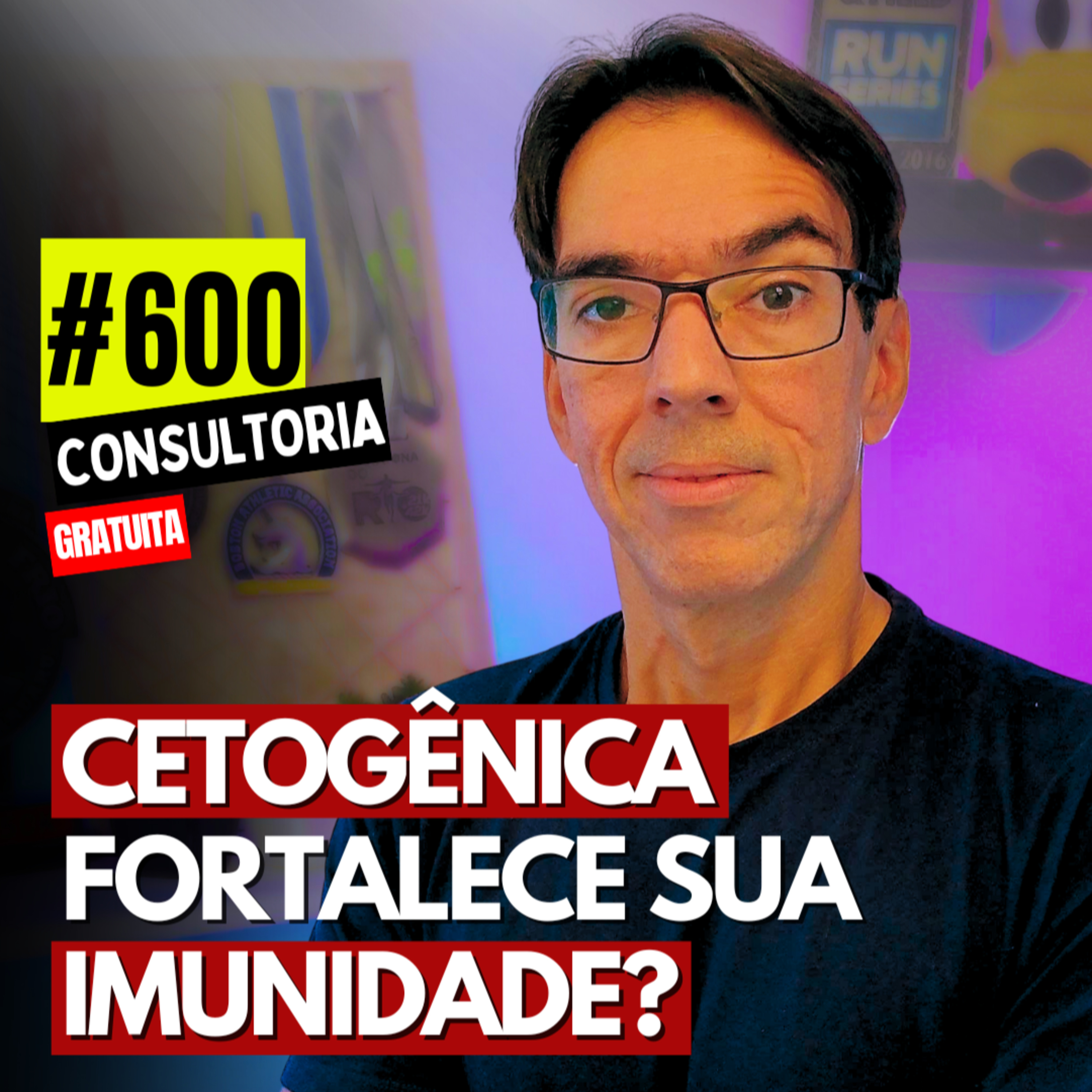 #600 - A DIETA CETOGÊNICA PIORA OU MELHORA A IMUNIDADE? - CONSULTORIA GRATUITA