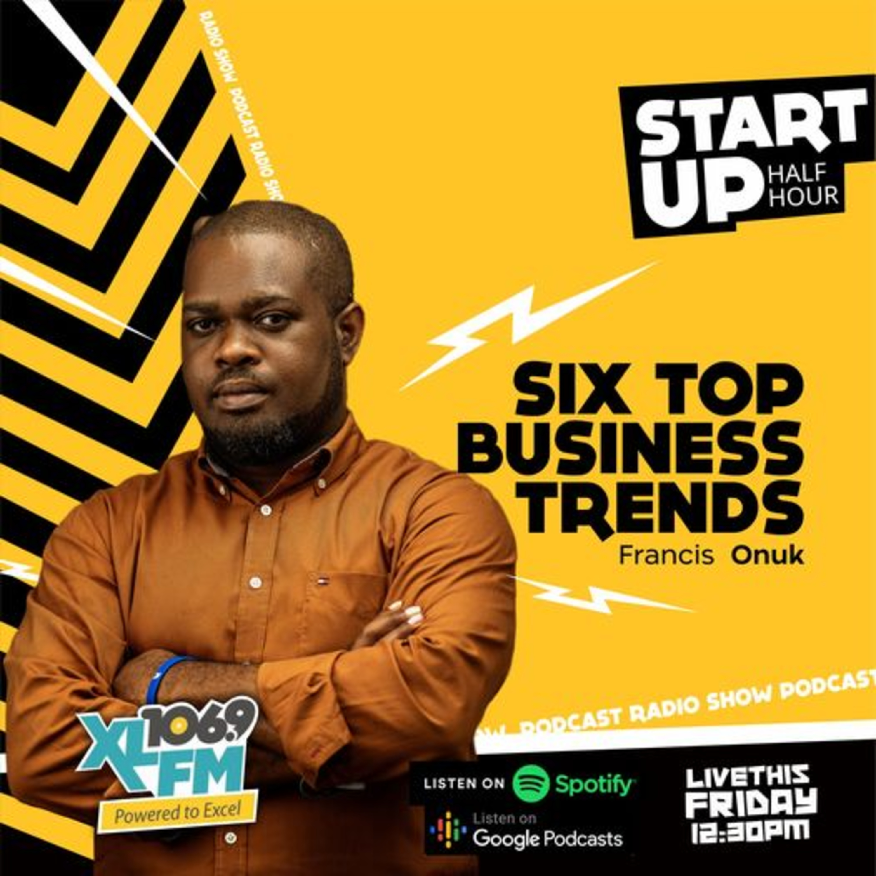 SIX TOP BUSINESS TRENDS FOR 2023 with the Host, Francis Onuk episode artwork