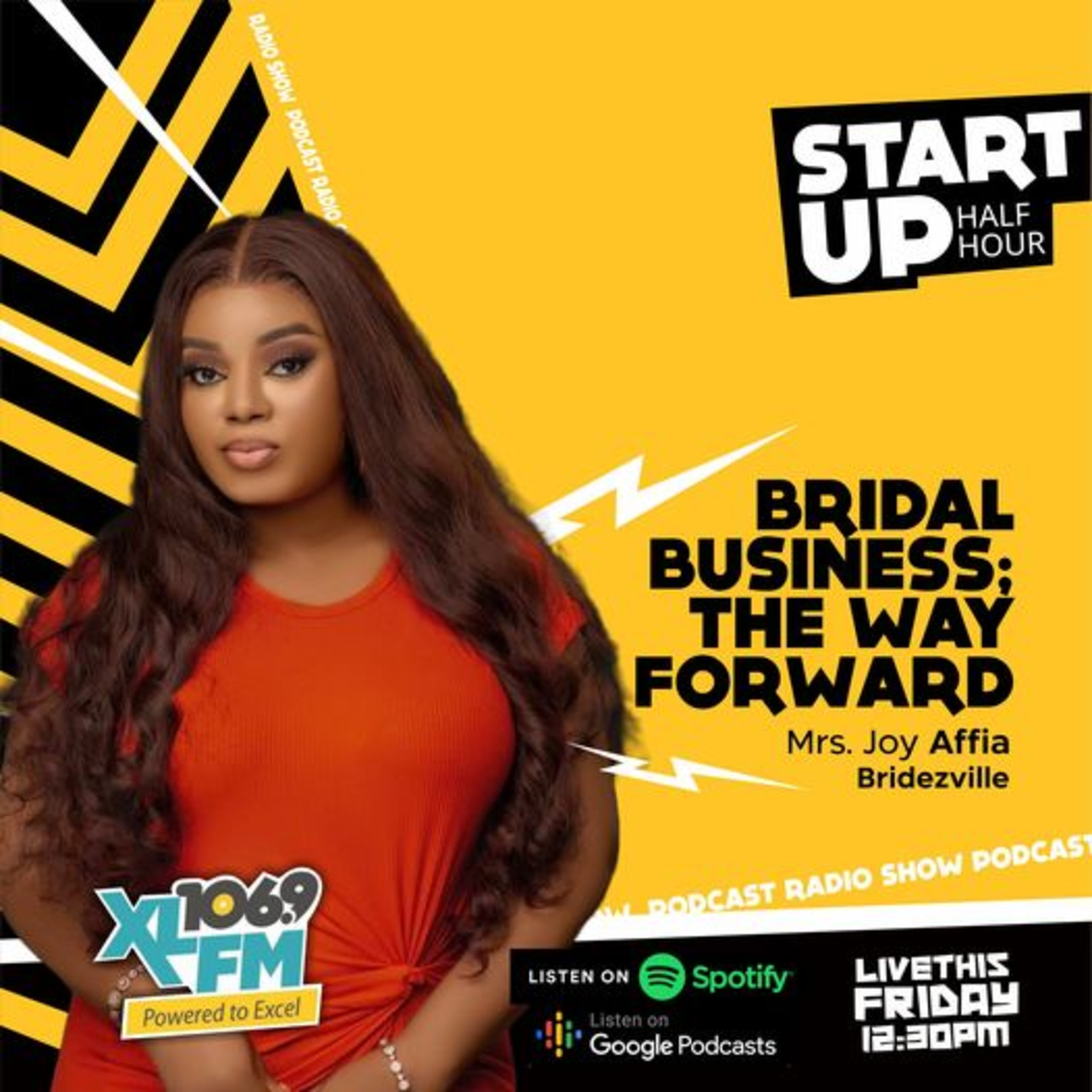 Mrs. Joy Affia of Bridezville on the way forward in the bridal business with the host Francis Onuk episode artwork