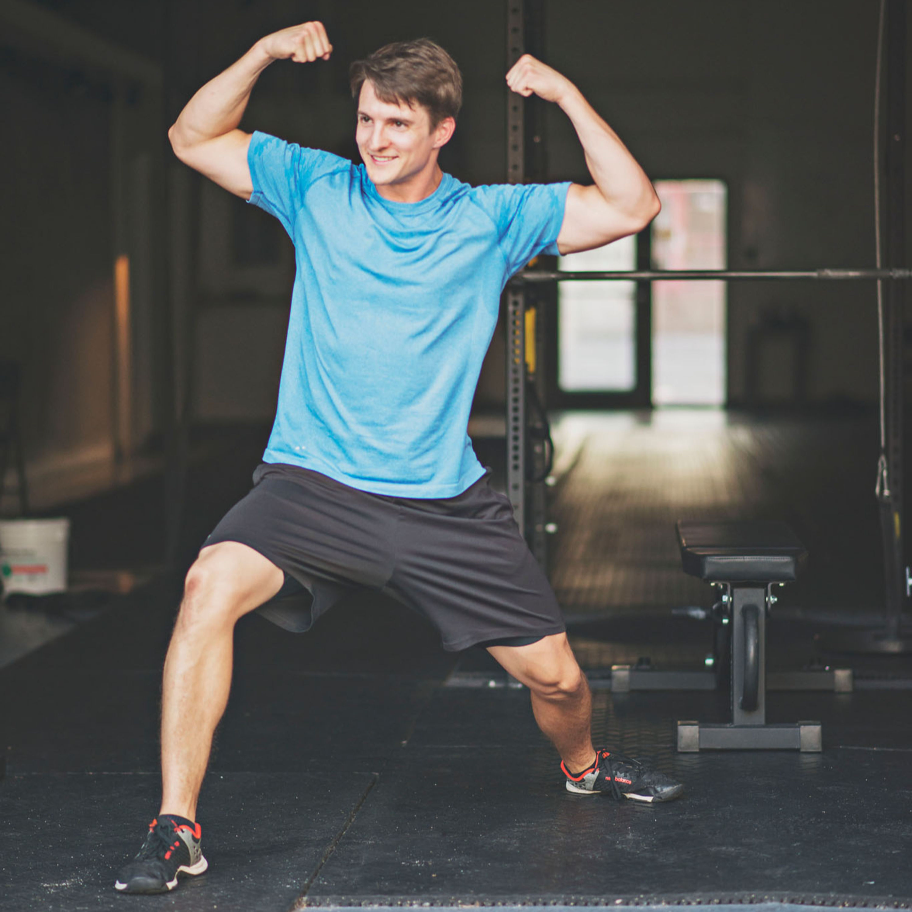 Andy Talks Fitness with Friends