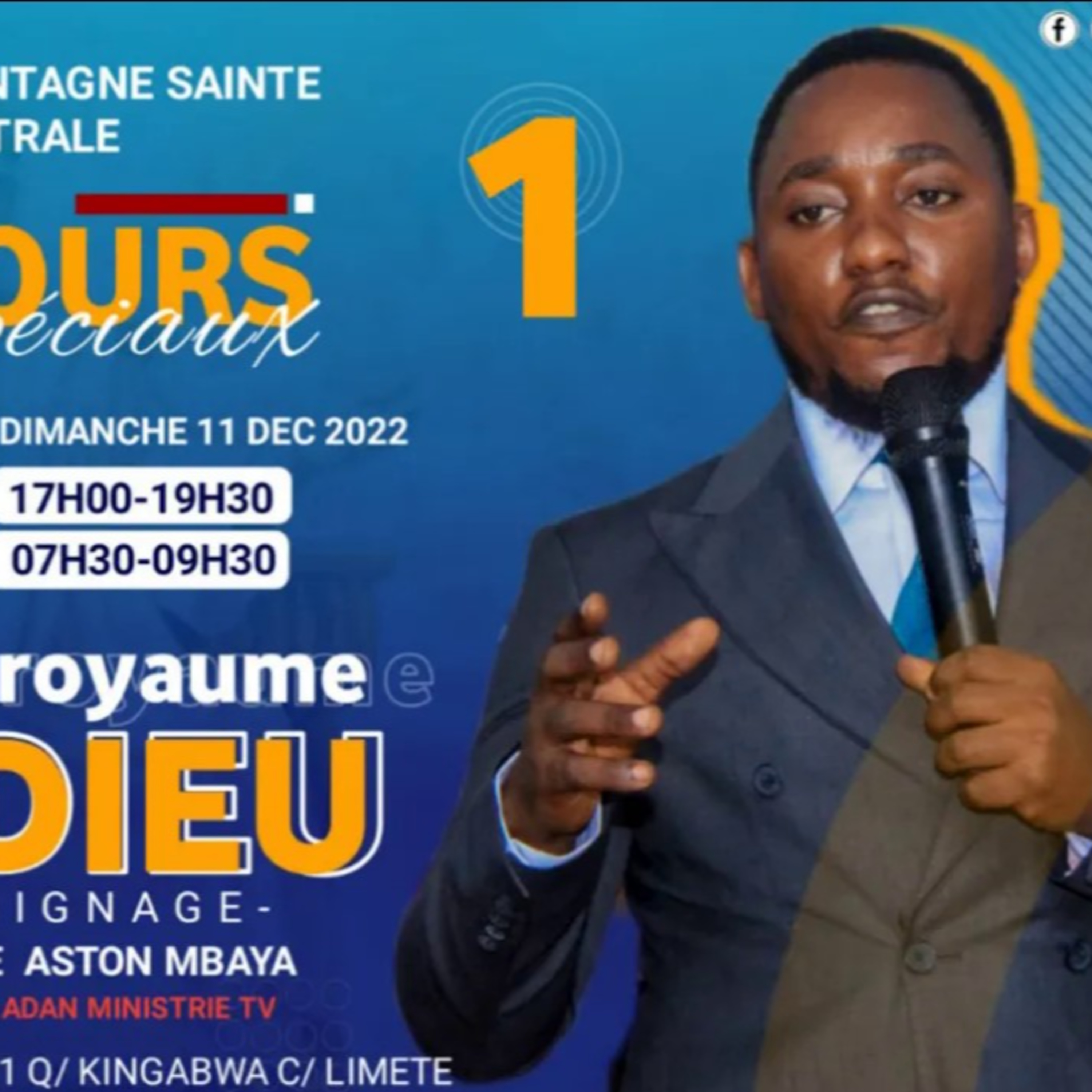 Prophète Aston MBAYA LES 27 DEPARTEMENTS DU ROYAUME DE DIEU / Part. 1