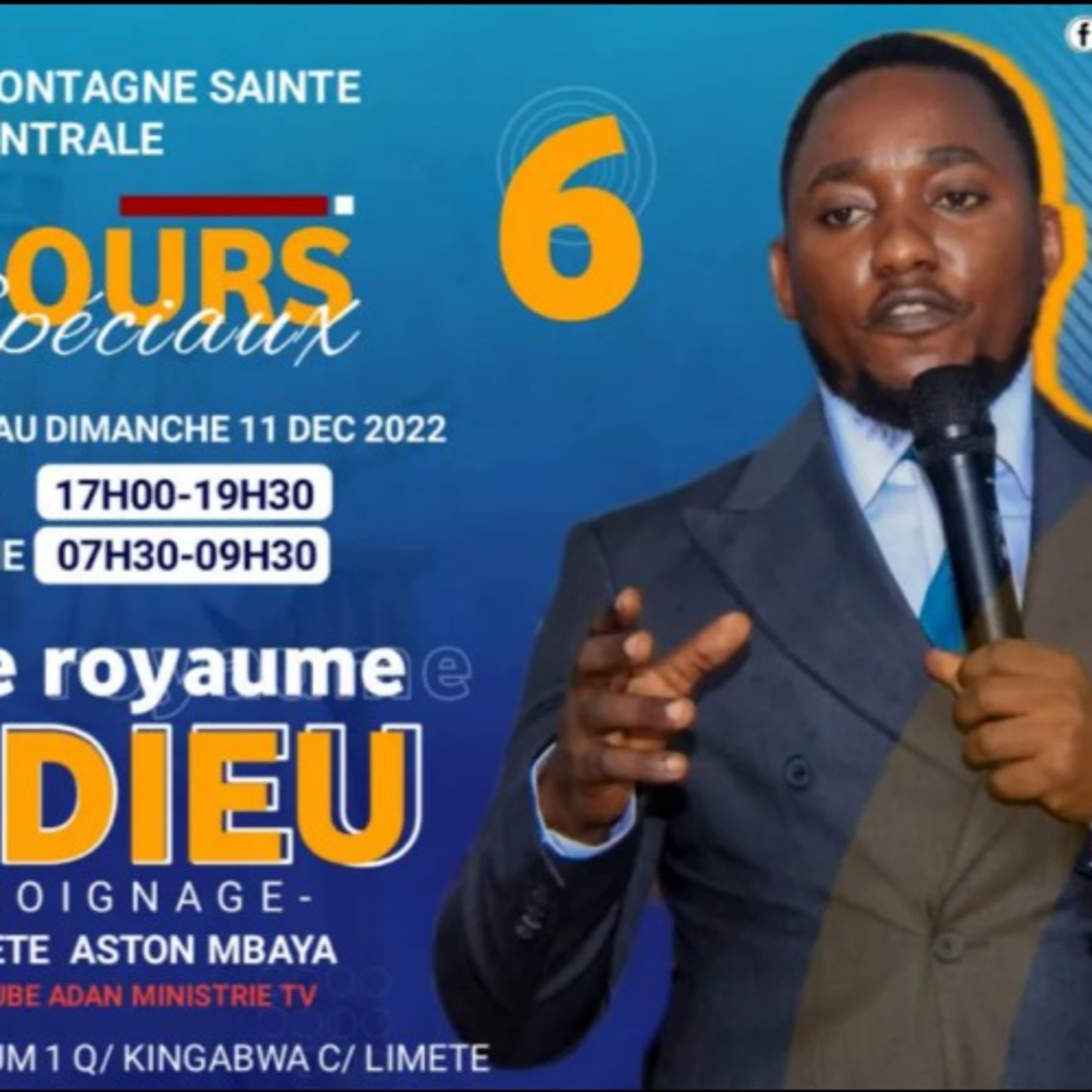 Prophète Aston MBAYA LES 27 DEPARTEMENTS DU ROYAUME DE DIEU / Part. 6