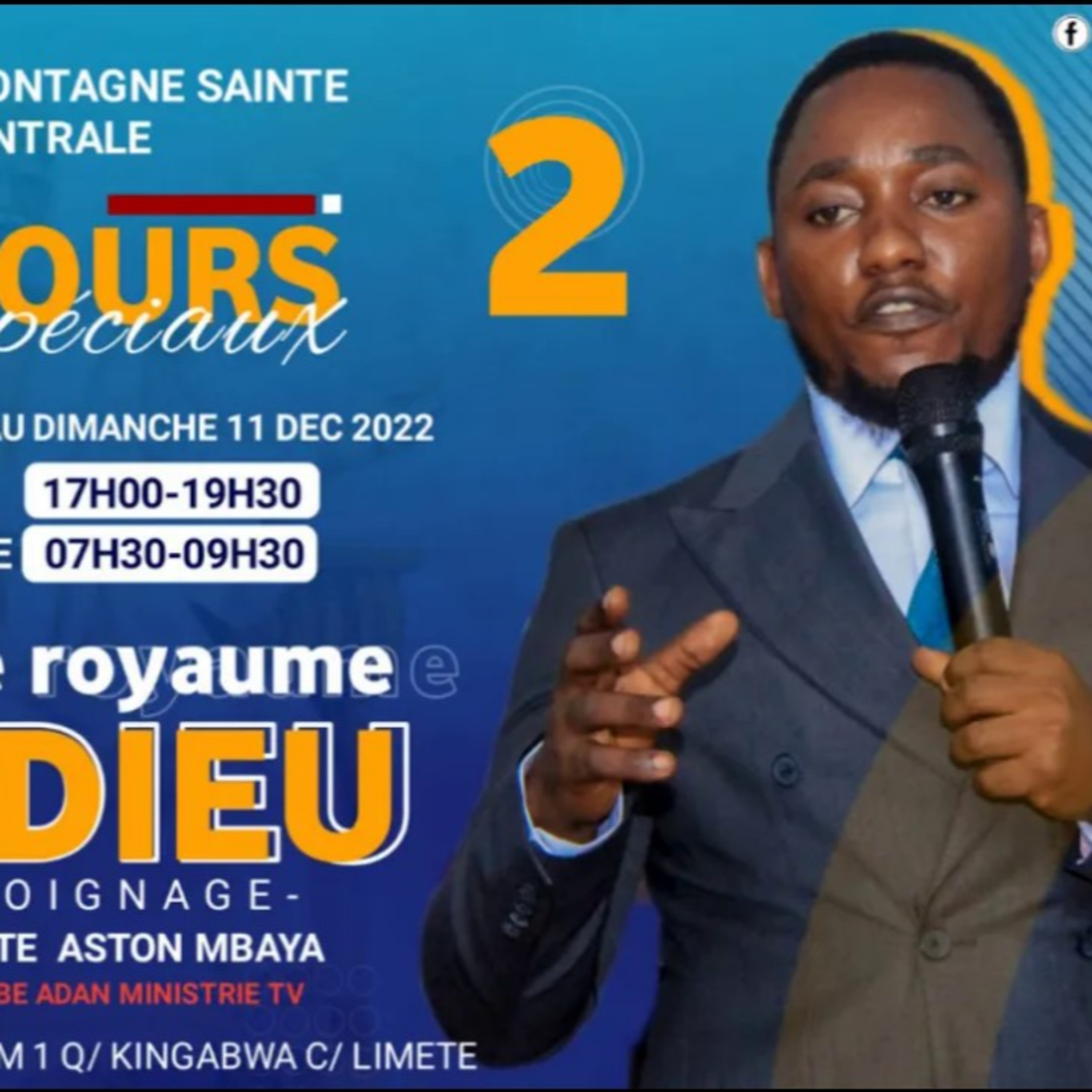 Prophète Aston MBAYA LES 27 DEPARTEMENTS DU ROYAUME DE DIEU / Part. 2