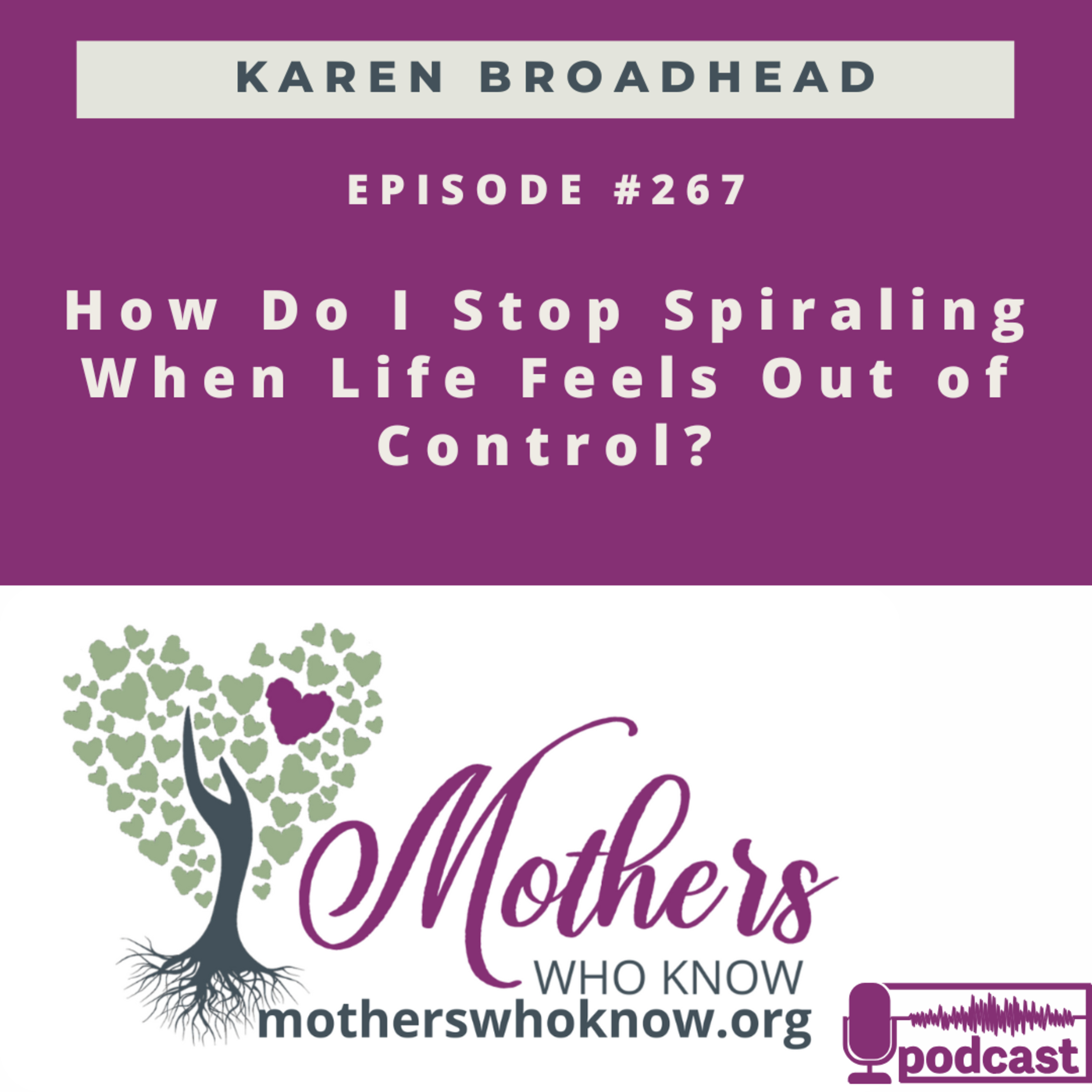 #267. How Do I Stop Spiraling When Life Feels Out of Control? — Stay by the Tree and Own Your Field