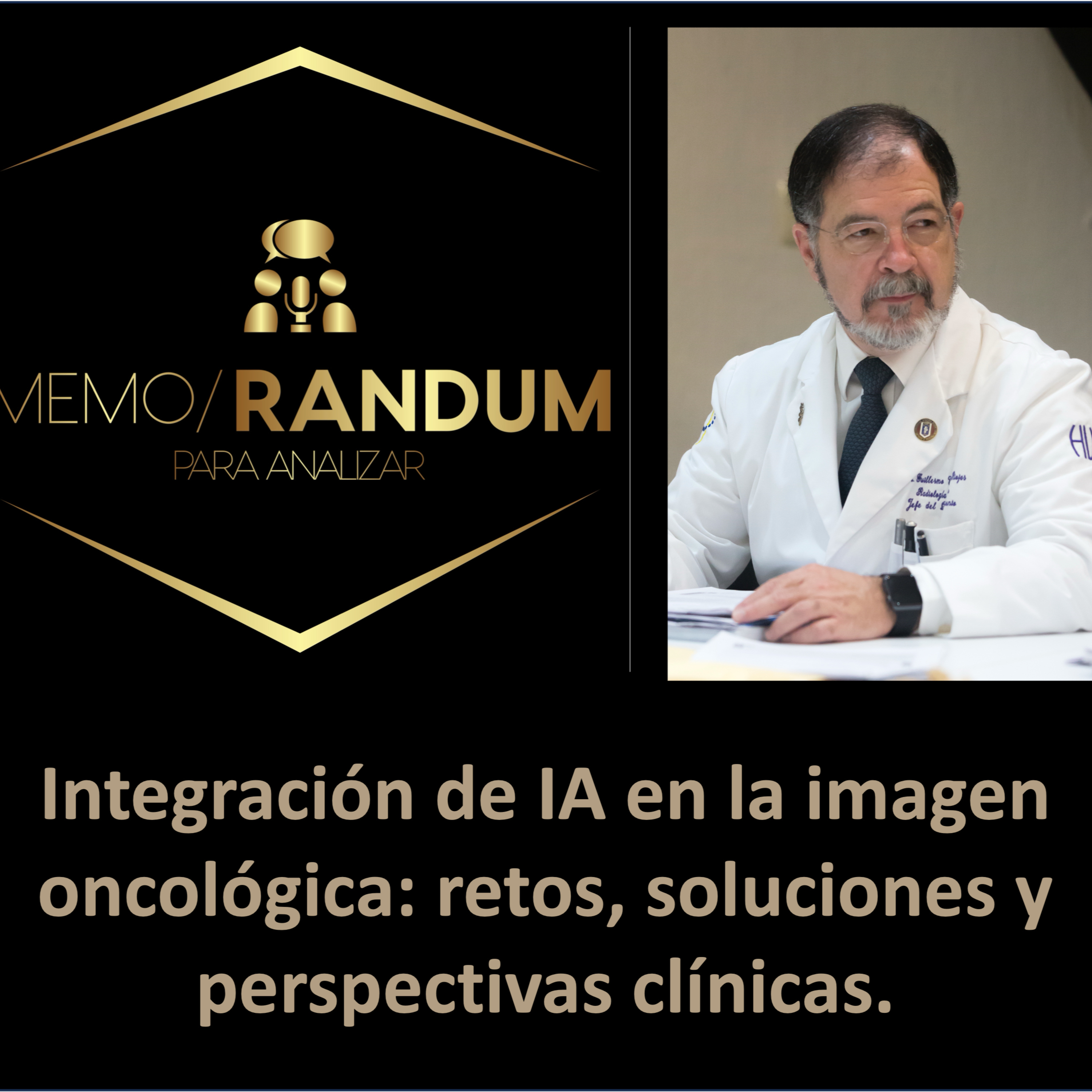 Integración de IA en la imagen oncológica: retos, soluciones y perspectivas clínicas.