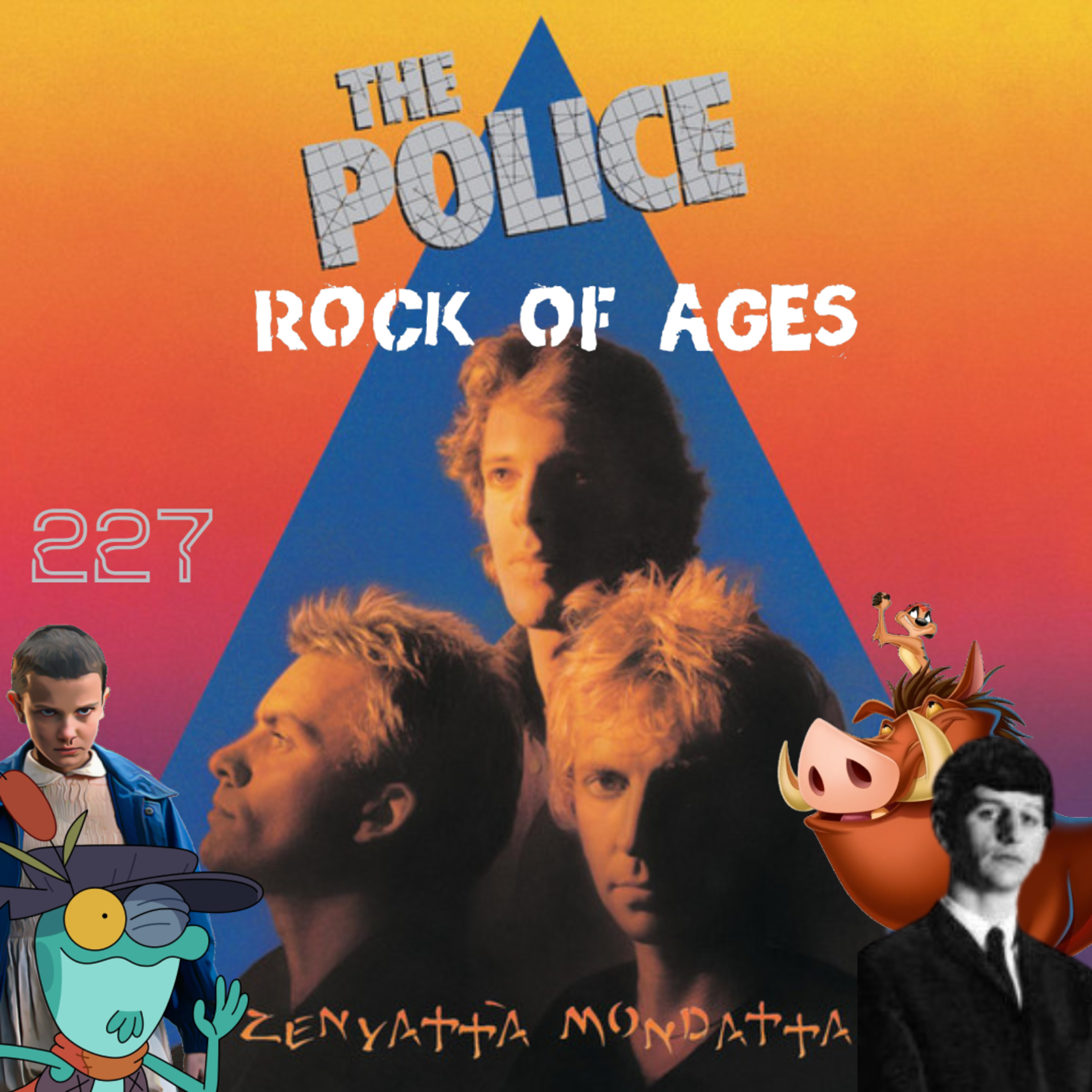 227 - The Police: Zenyatta Mondatta episode artwork