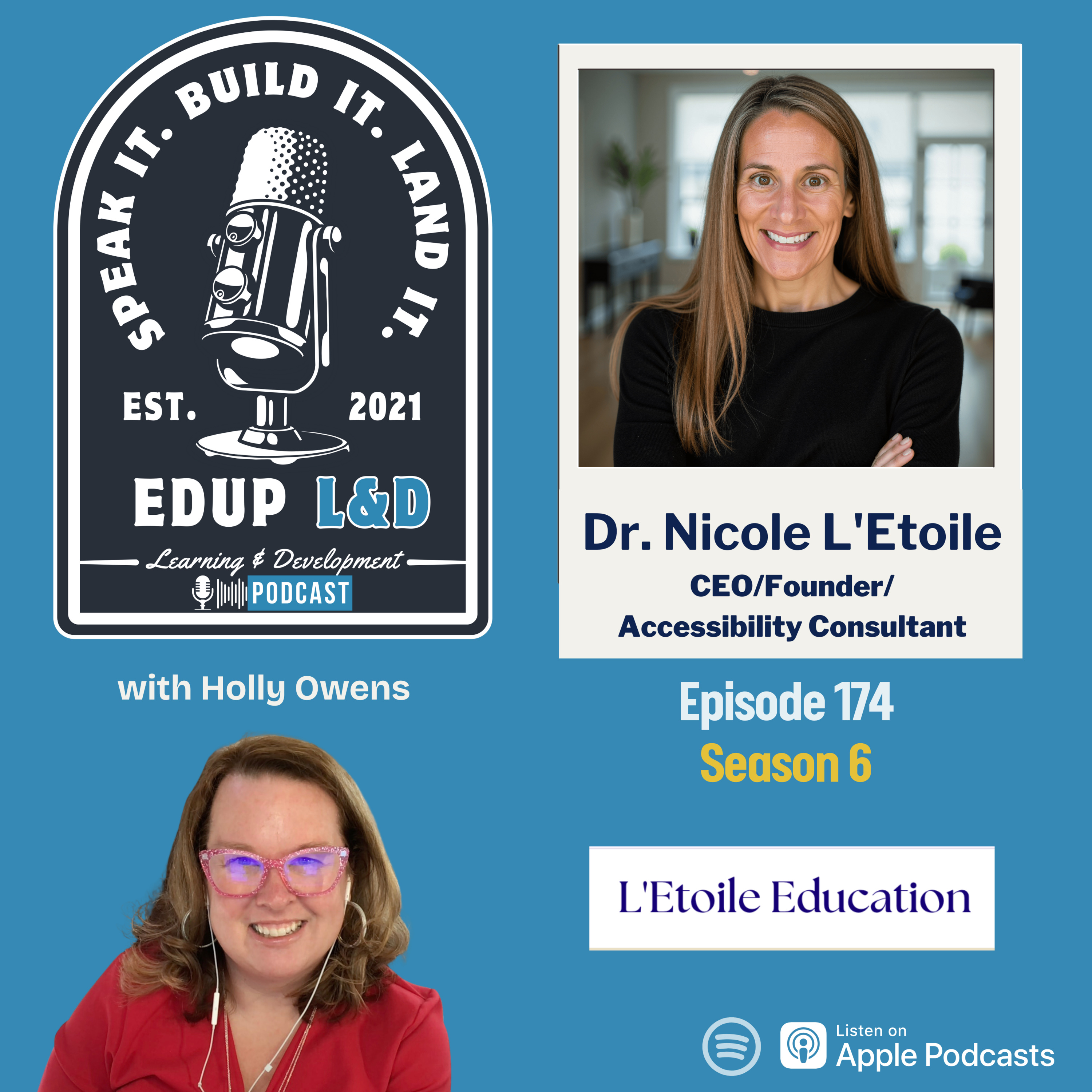 174: Making the Invisible Visible: Nicole L’Etoile on Building Inclusive Futures—Starting Now 174: Making the Invisible Visible: Nicole L’Etoile on Building Inclusive Futures—Starting Now