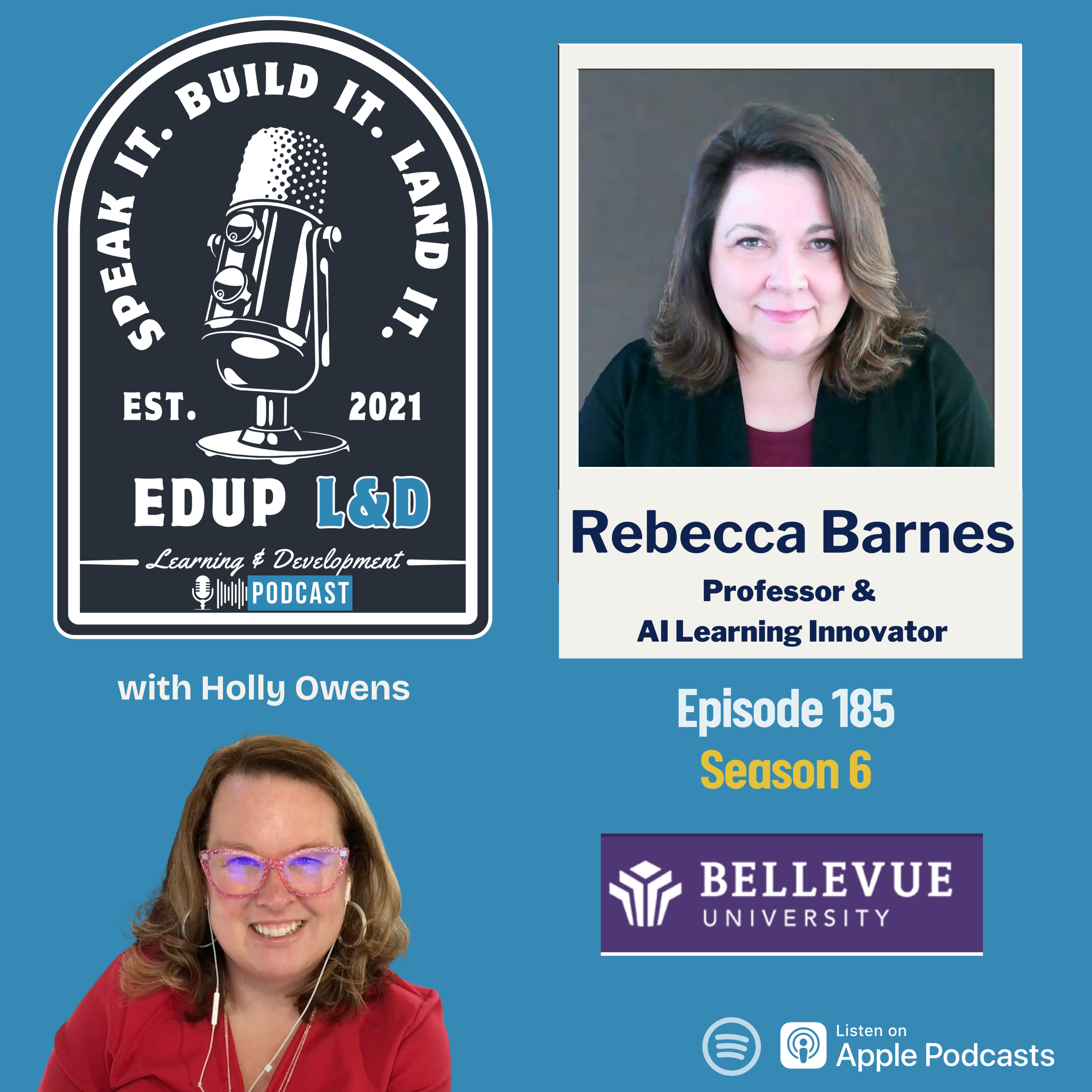185: Stop Teaching Like It’s 1999: Rebecca Barnes on Preparing Learners for an AI World