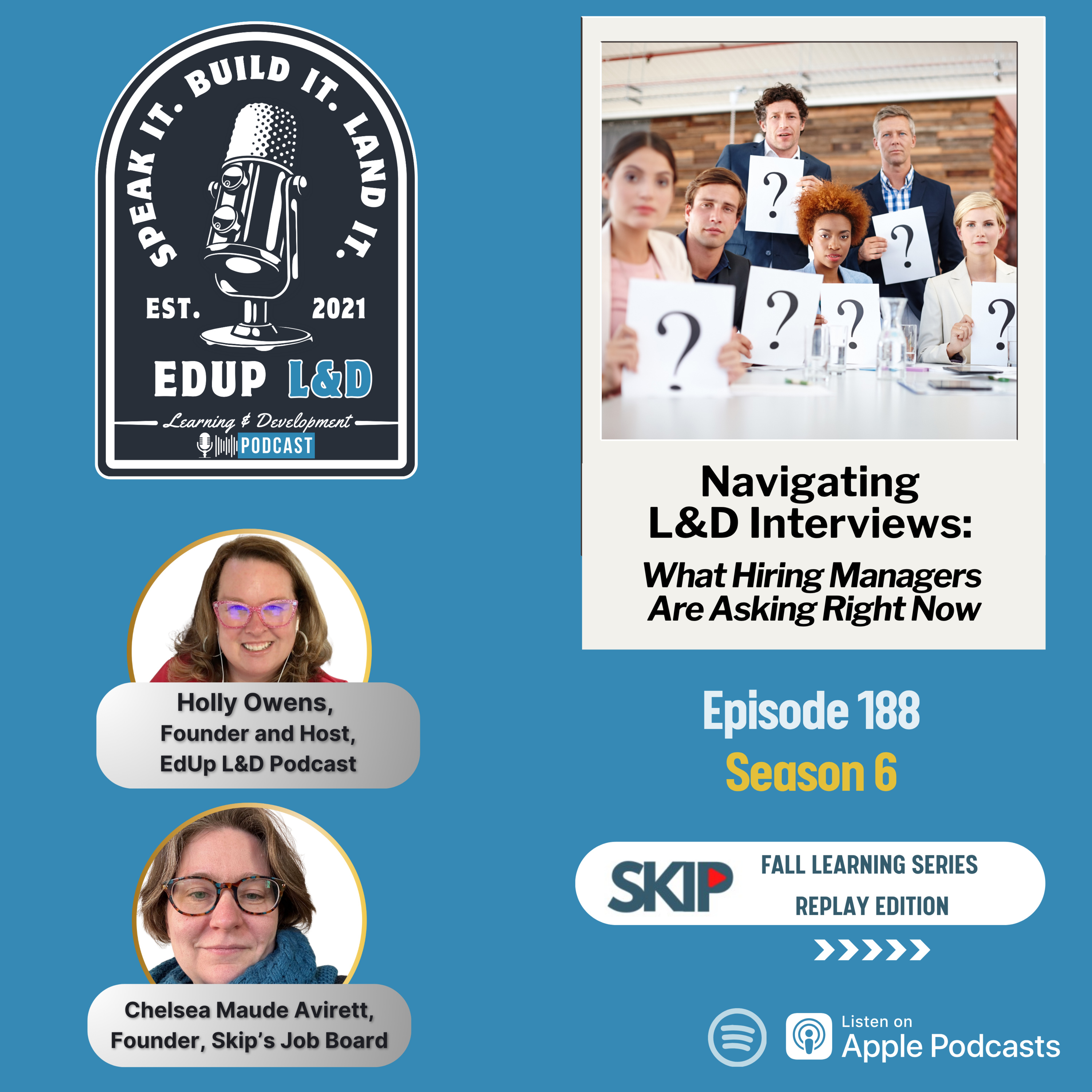 188: Navigating L&D Interviews: What Hiring Managers Are Asking Right Now