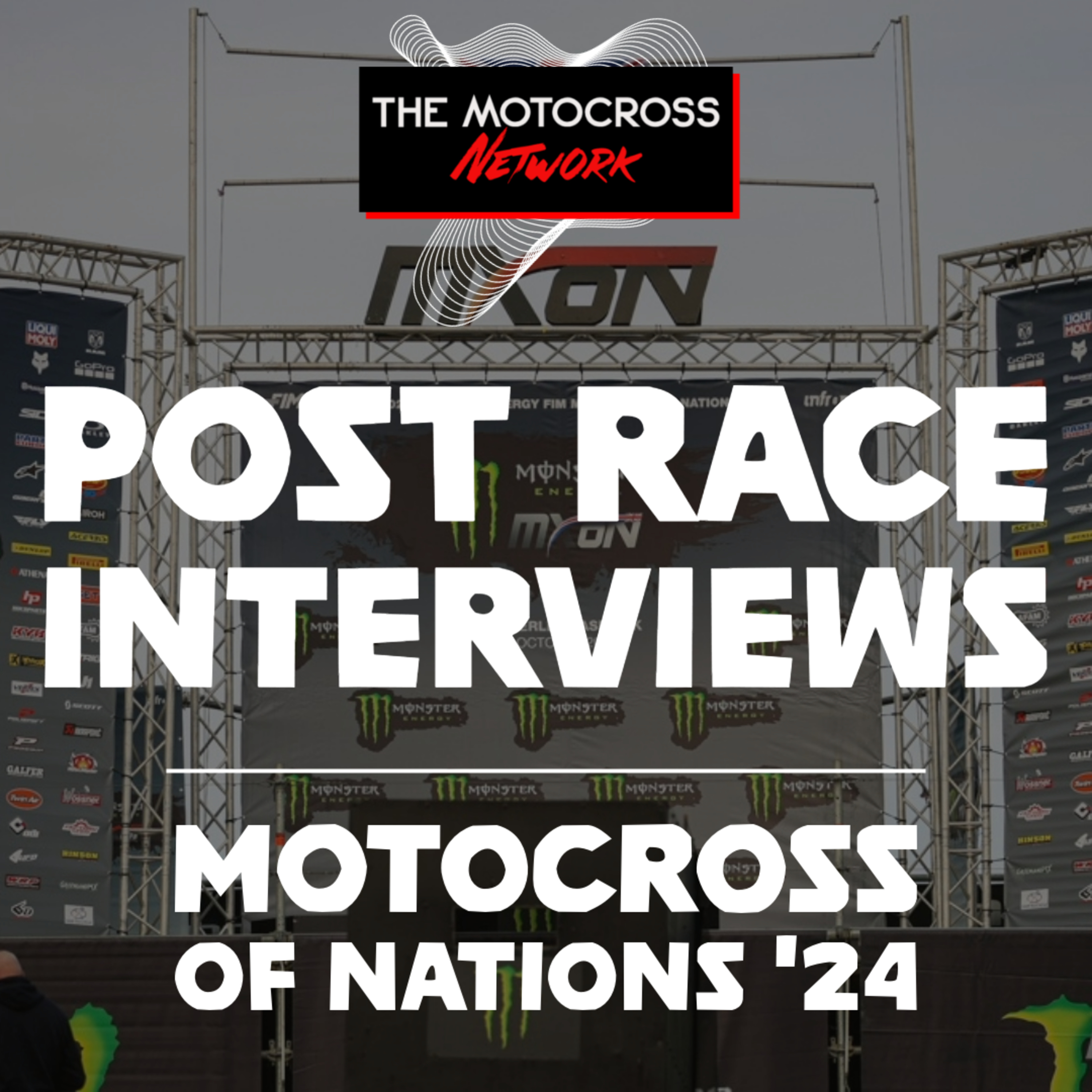 Tim Gajser, Glenn Coldenhoff, Conrad Mewse, Camden McLellan | MOTOCROSS OF NATIONS INTERVIEWS '24 episode artwork