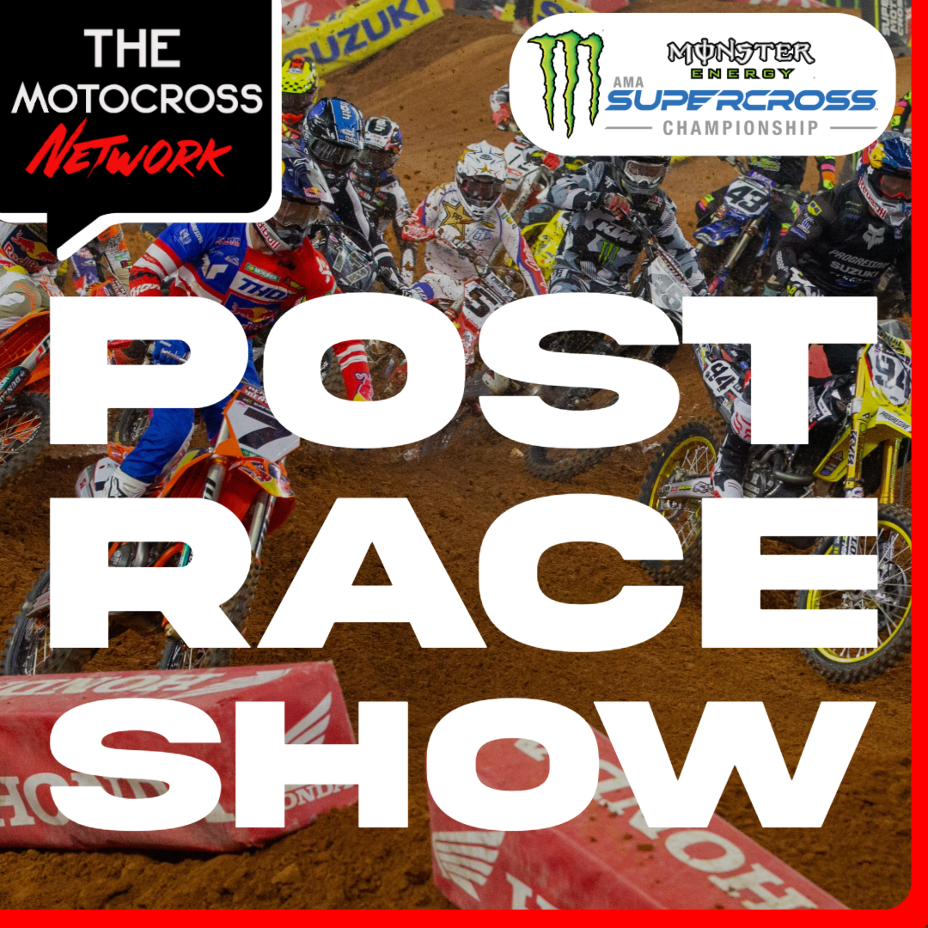 Arlington Supercross POST RACE SHOW episode artwork