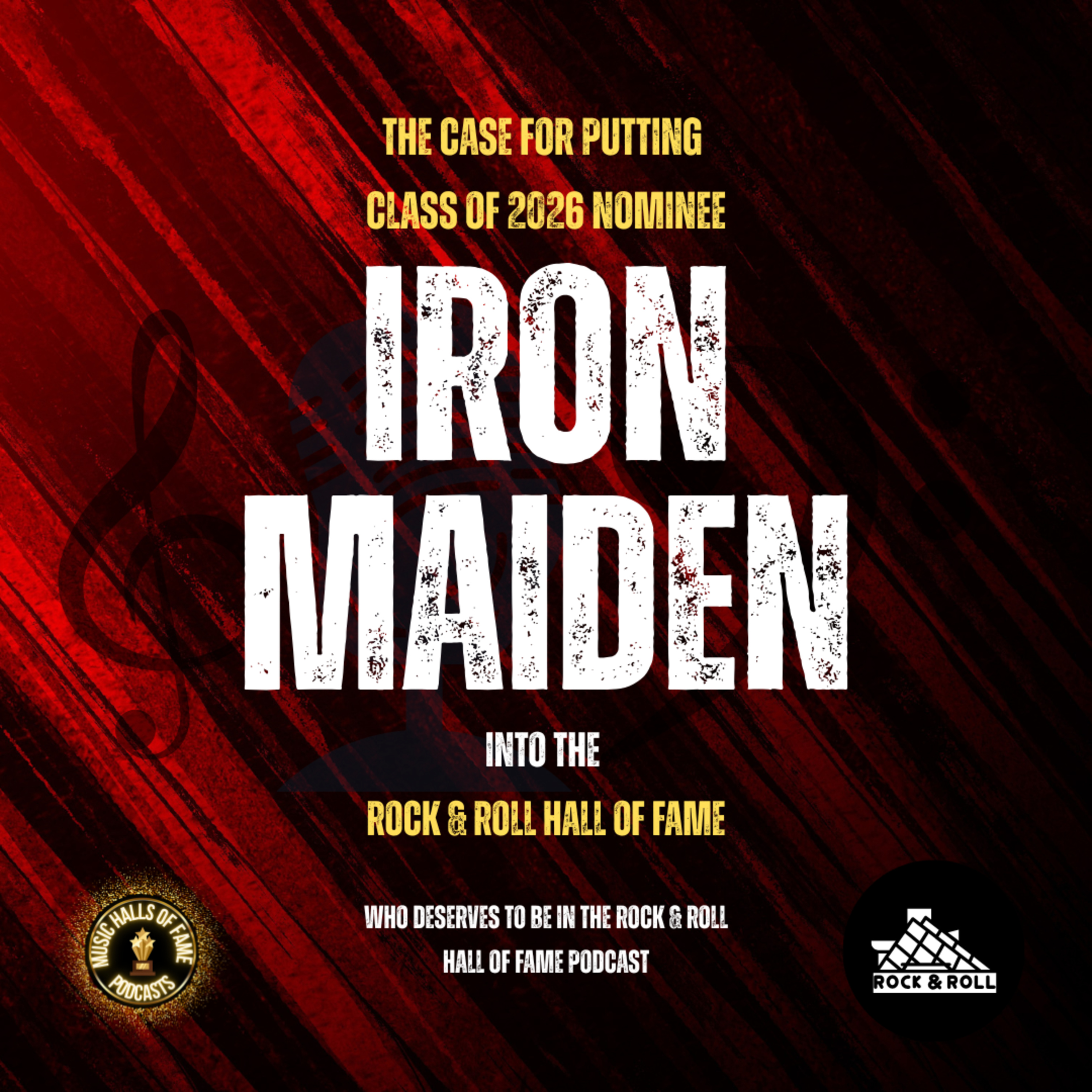 Will Iron Maiden Be Inducted Into The Rock & Roll Hall Of Fame: Music Halls of Fame Podcast