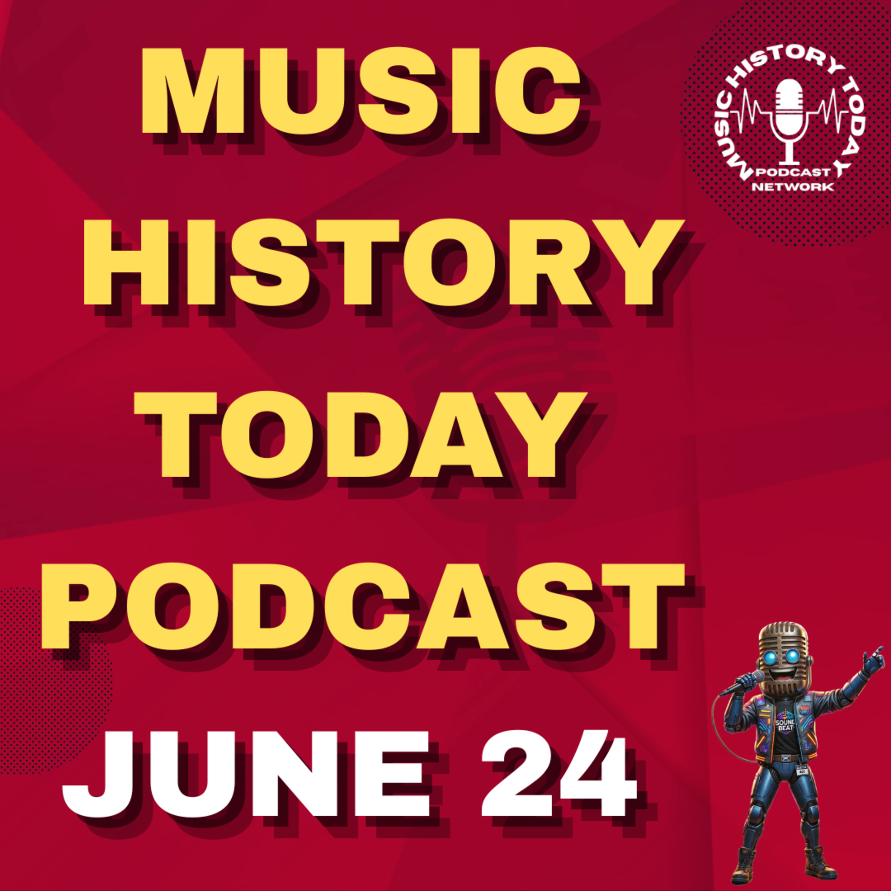 The Beatles Start Their Final Tour: Music History Today Podcast June 24 episode artwork