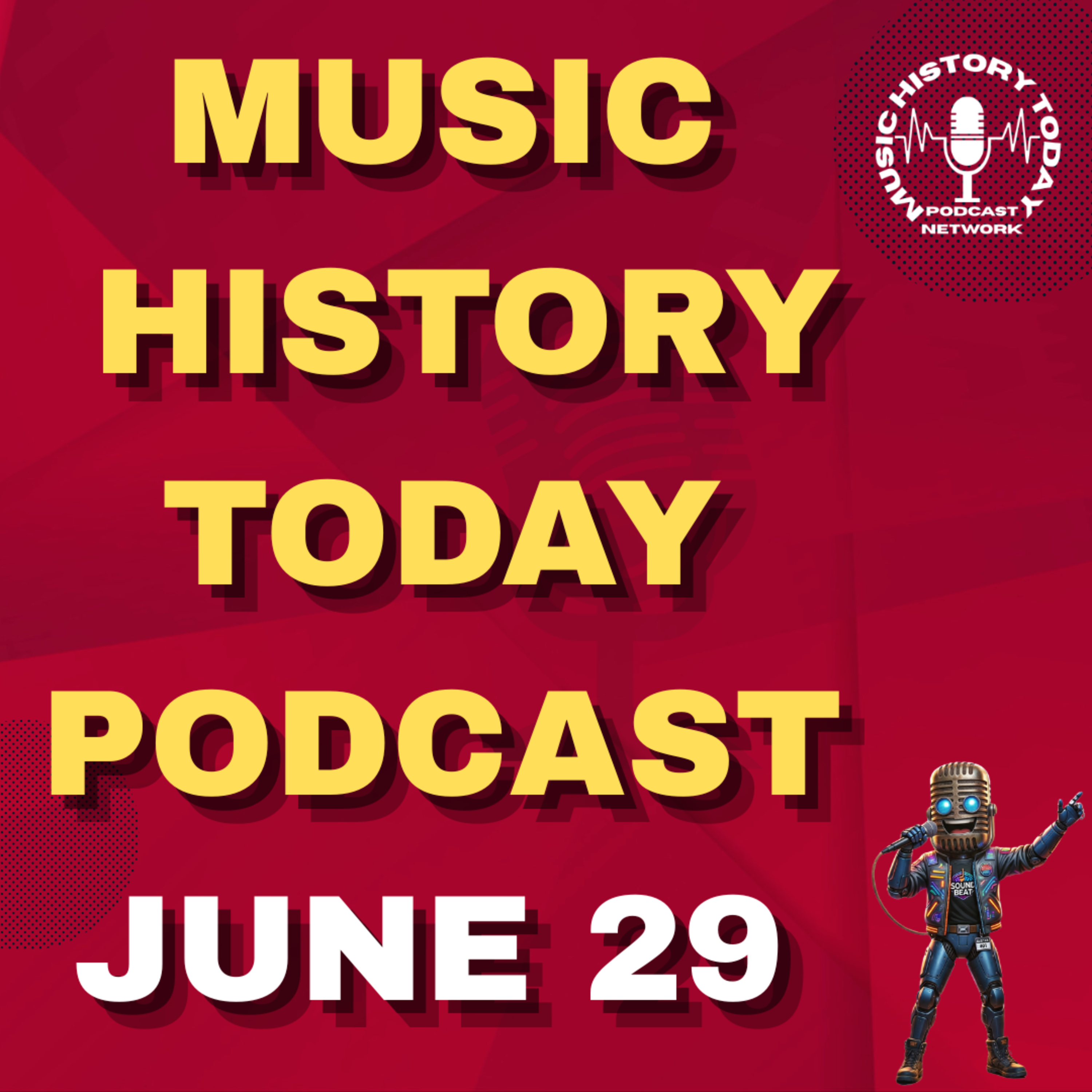 George Harrison Makes An Announcement: Music History Today Podcast June 29 episode artwork