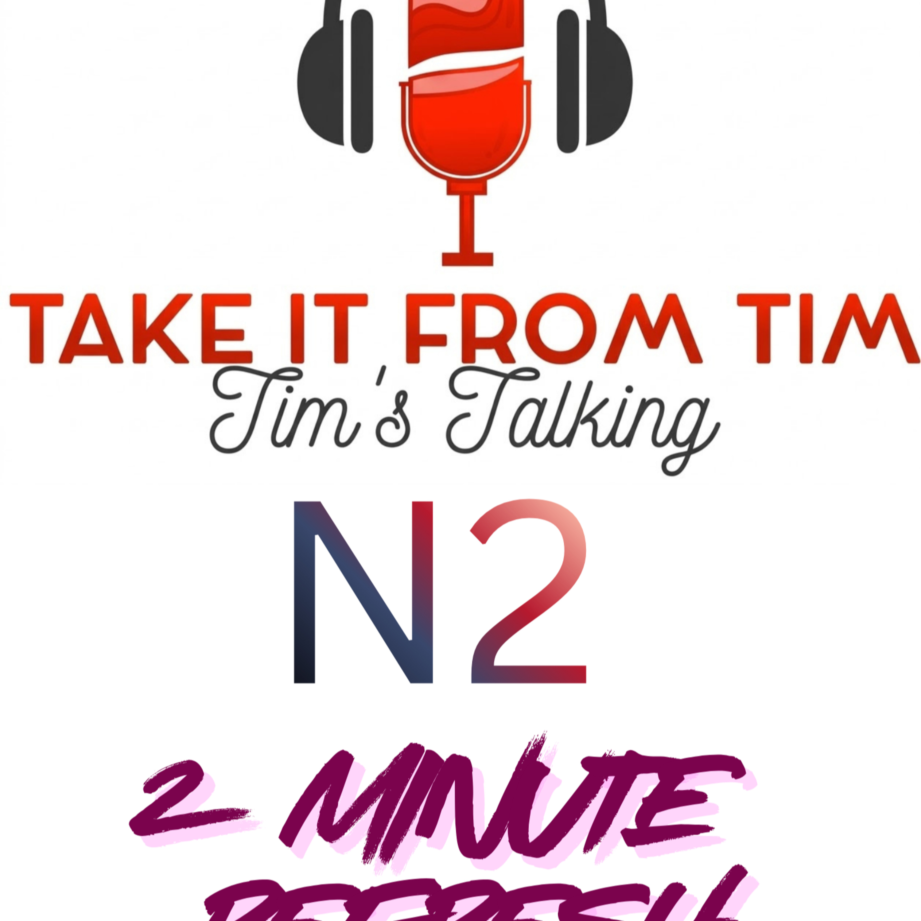 Take It from Tim in two episode artwork