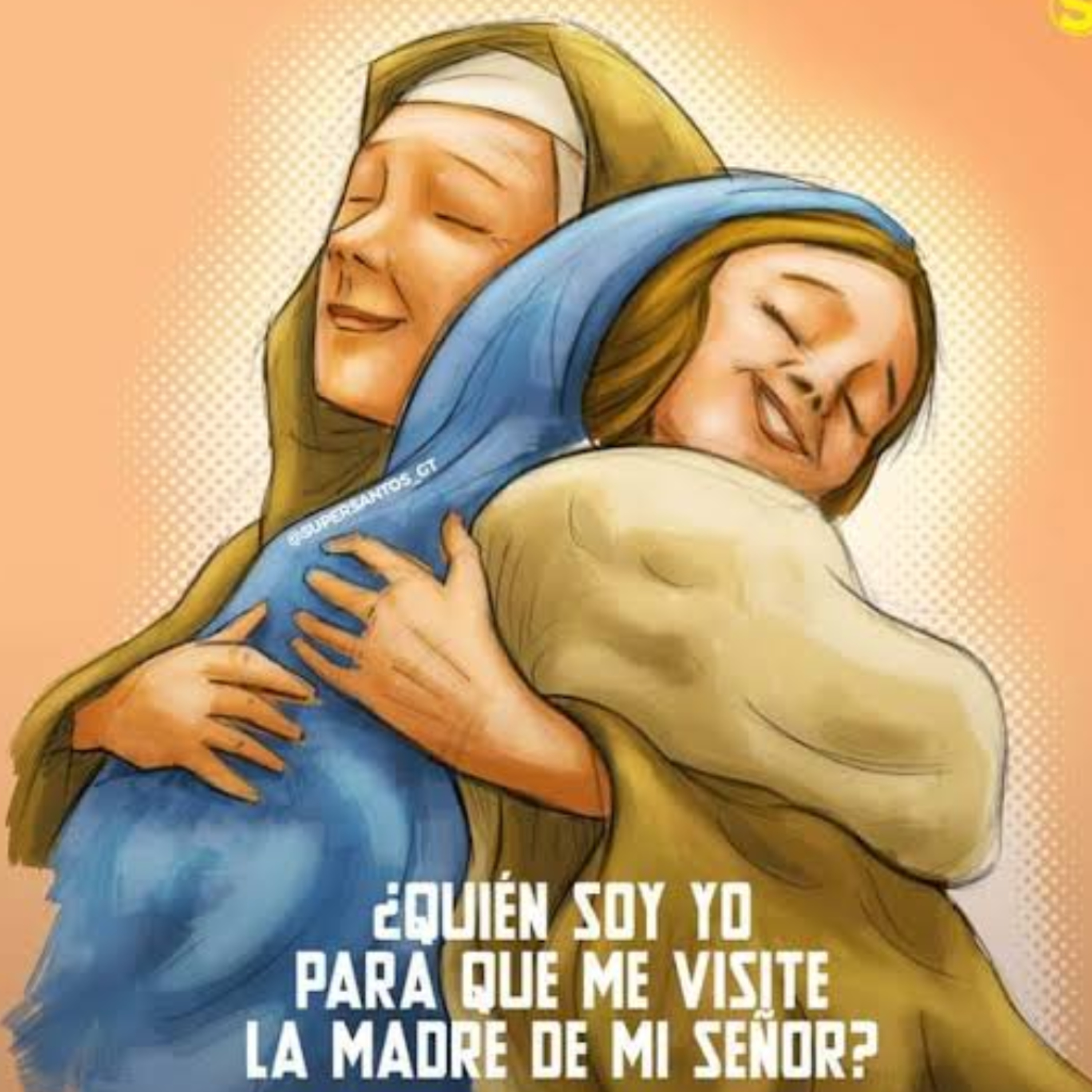 Encuentro y abrazo; alegría y libertad