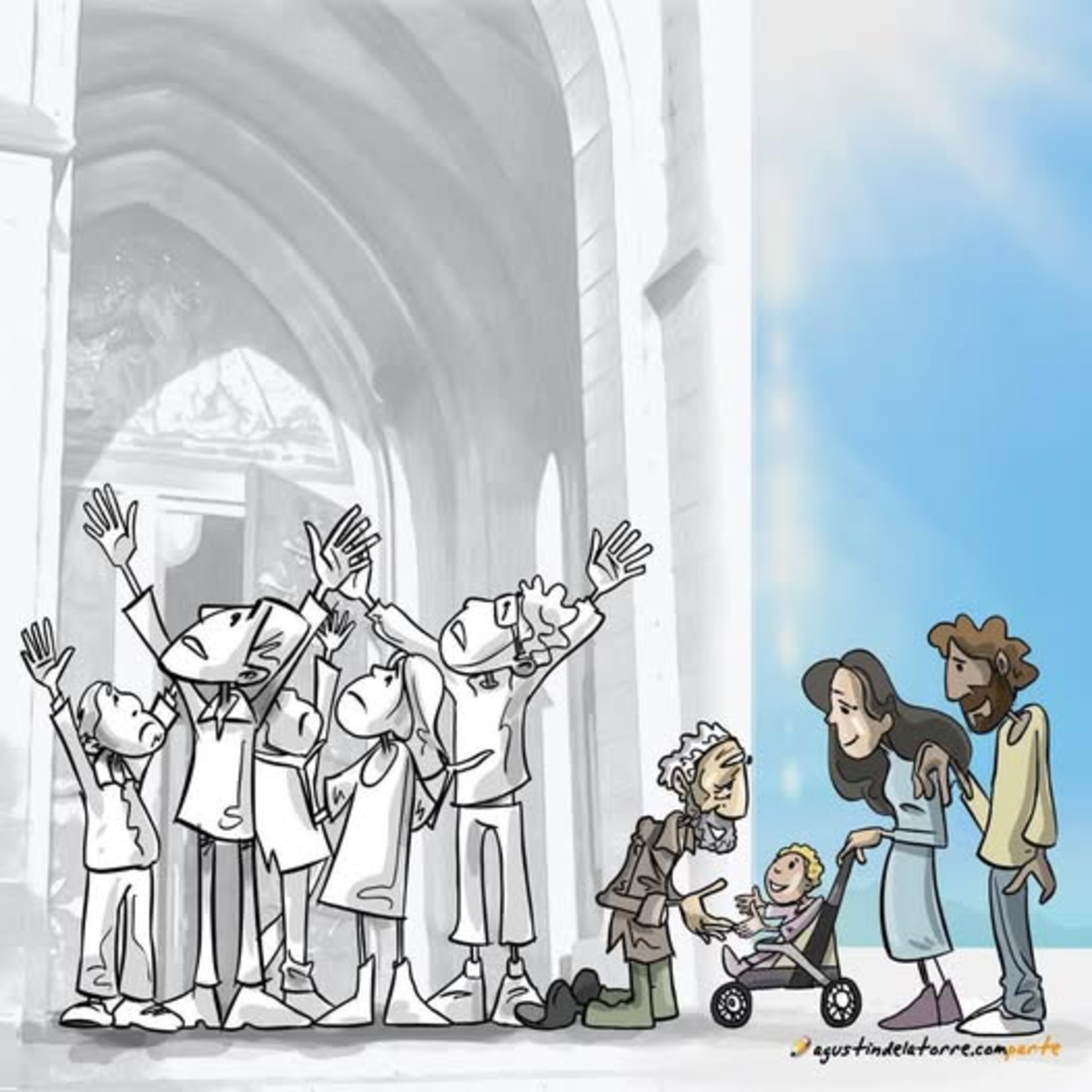 La luz de Dios. La presentación de Jesús