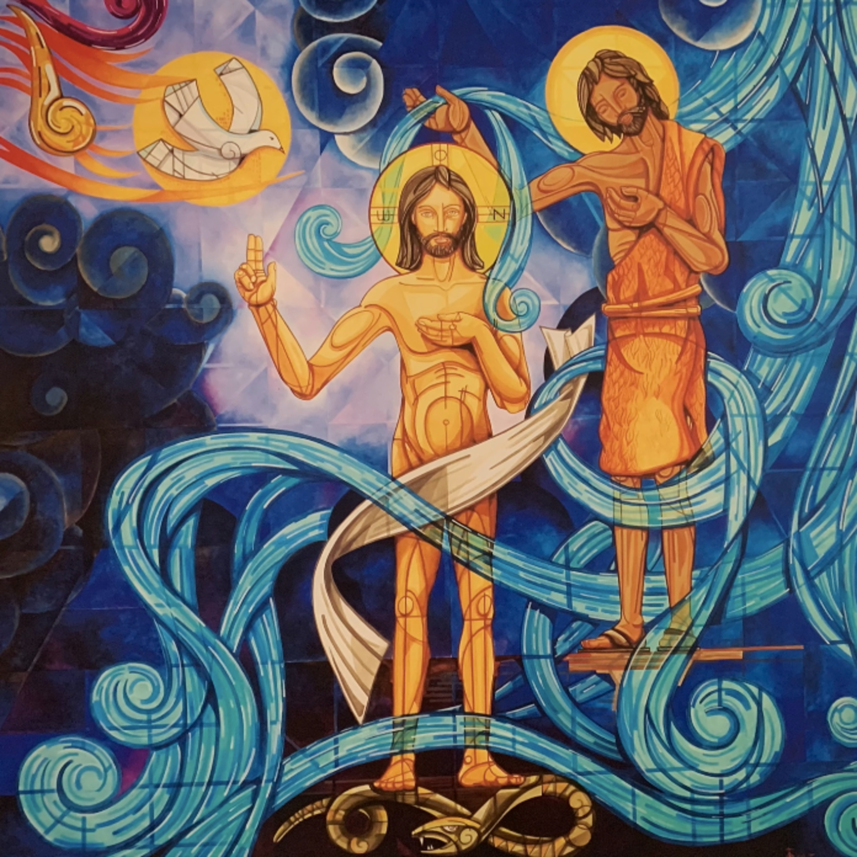 Tan natural como comer. El bautismo de Jesús