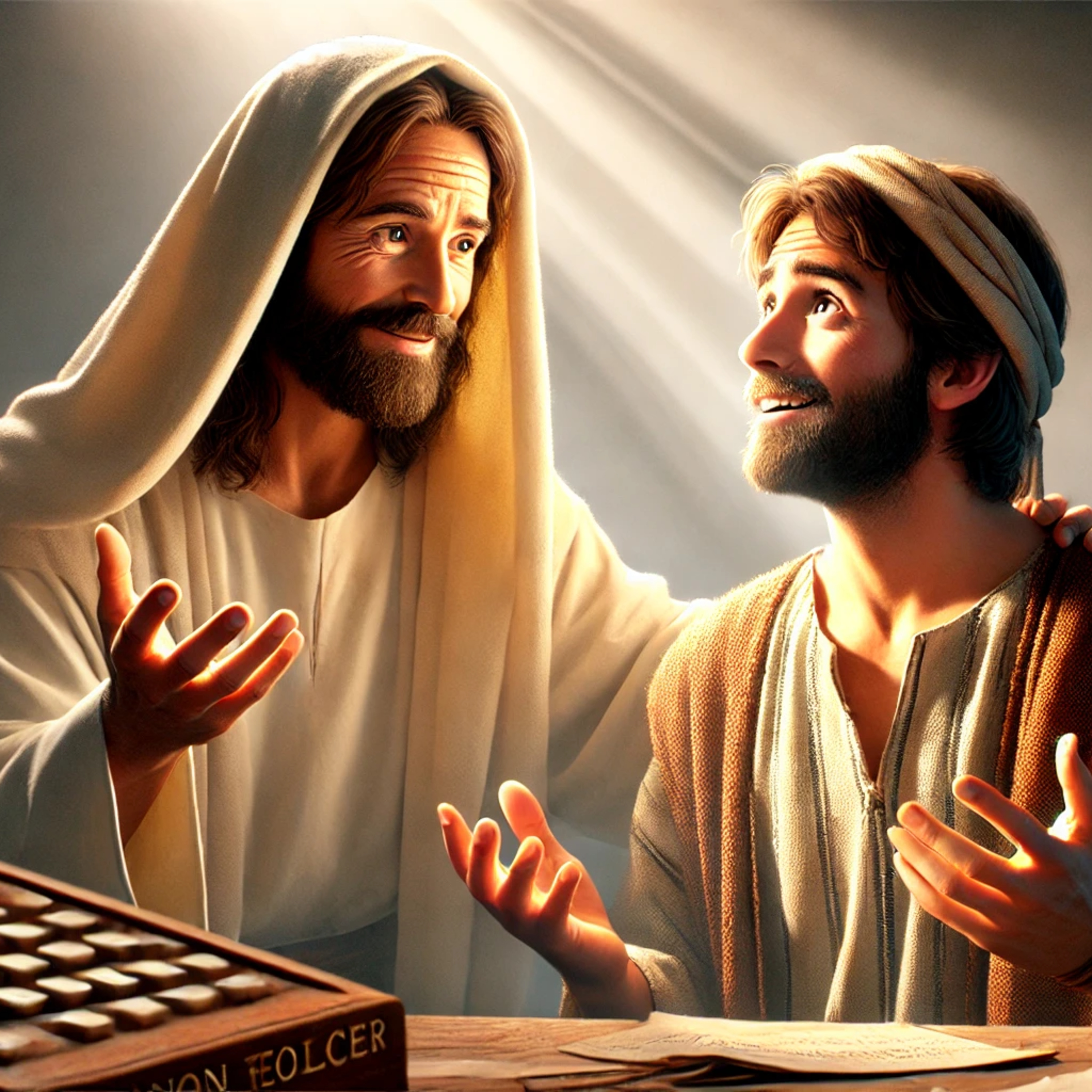 Seguir a Jesús, la mesa de Mateo