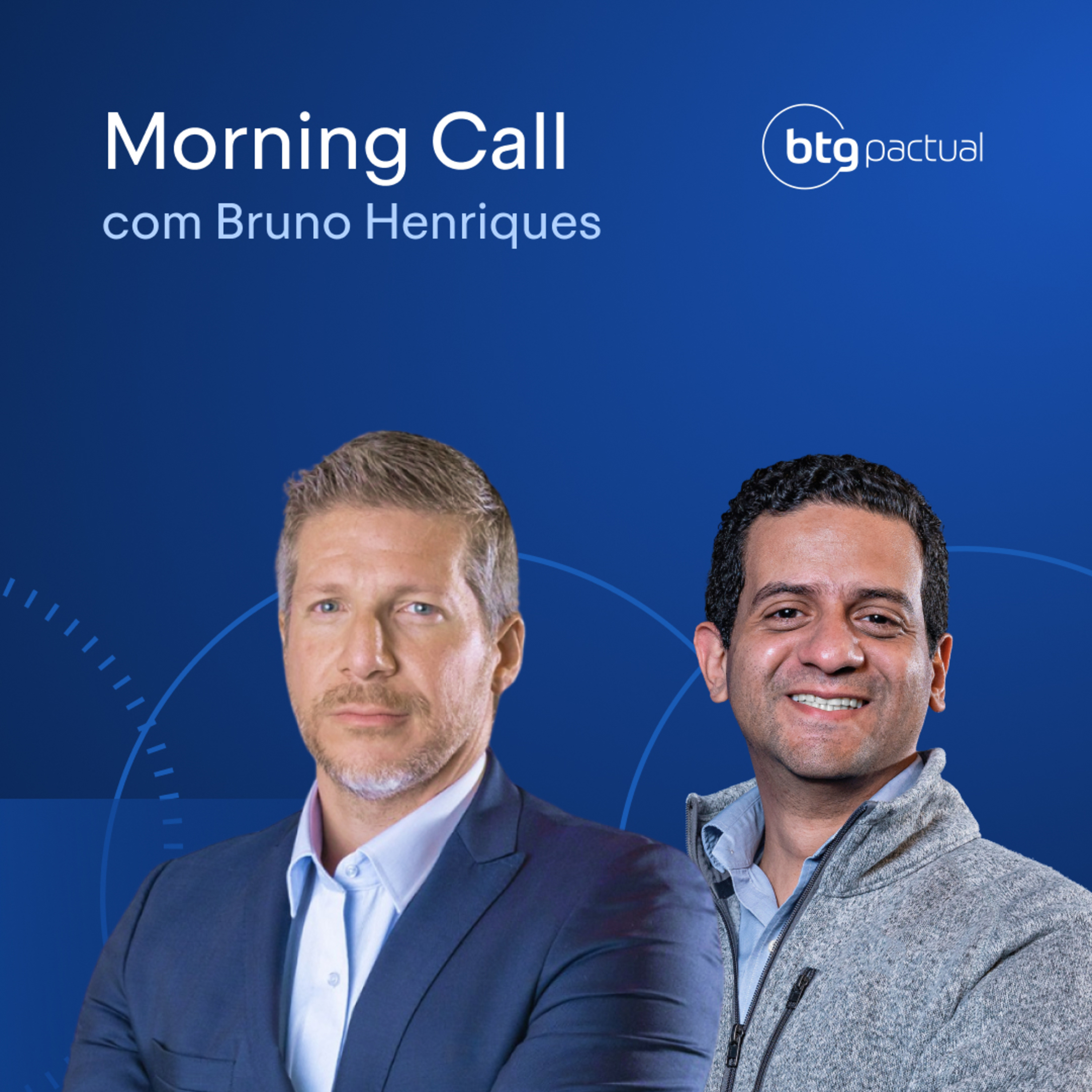 Tarifas entram em vigor e Bolsas recuam - Morning Call com Bruno Henriques e Vitor Melo, CFA episode artwork