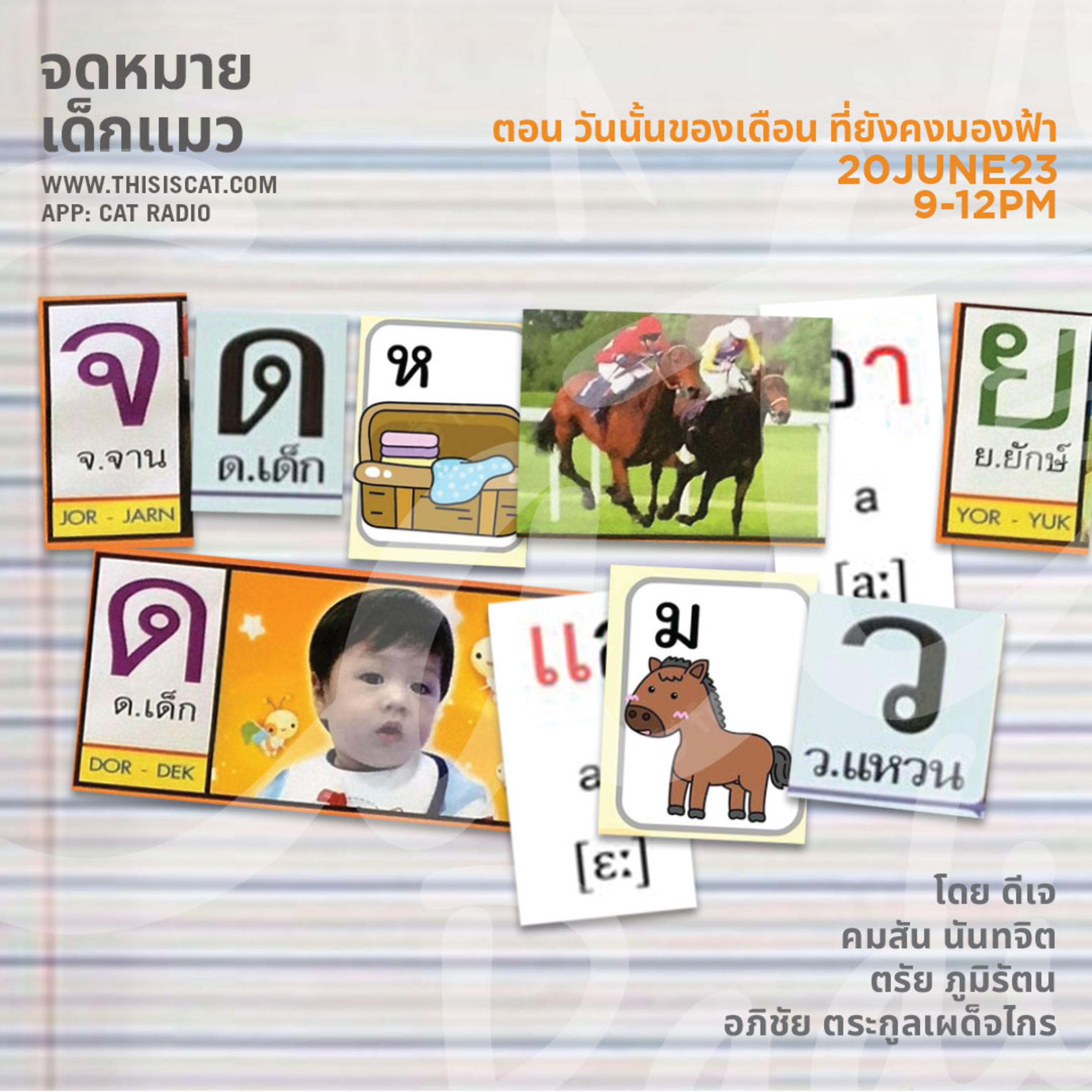 วันนั้นของเดือน ที่ยังคงมองฟ้า #จดหมายเด็กแมว episode artwork