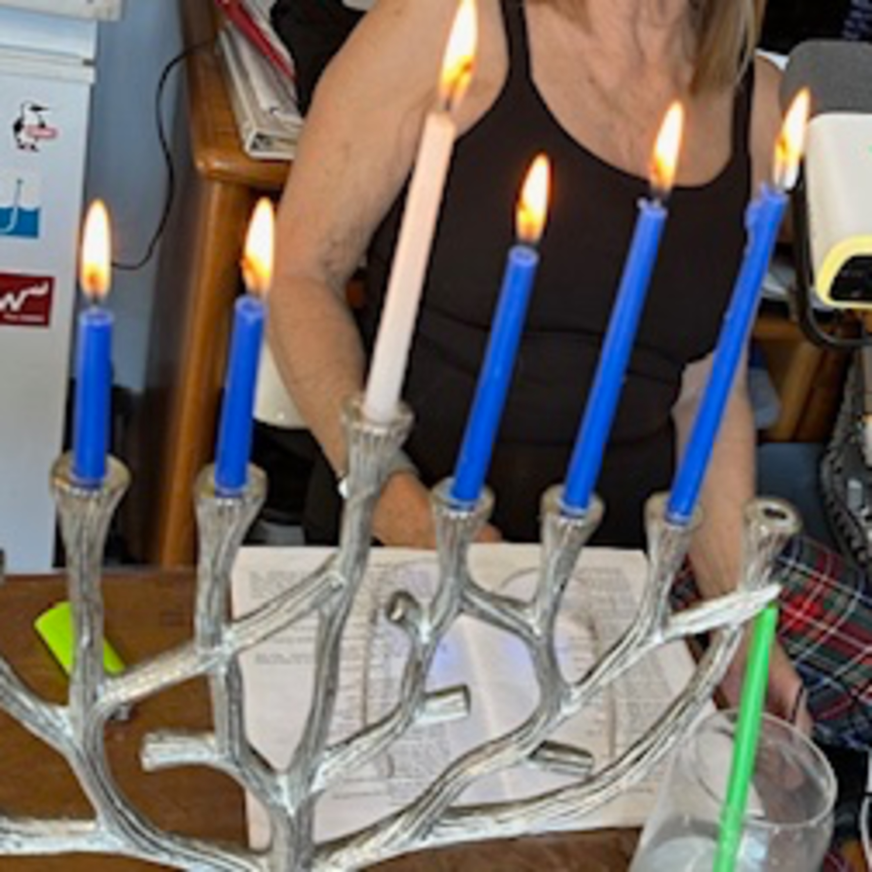 HANUKKAH DAY SEVEN, HAPPY NEW YEAR 12-31-24 episode artwork