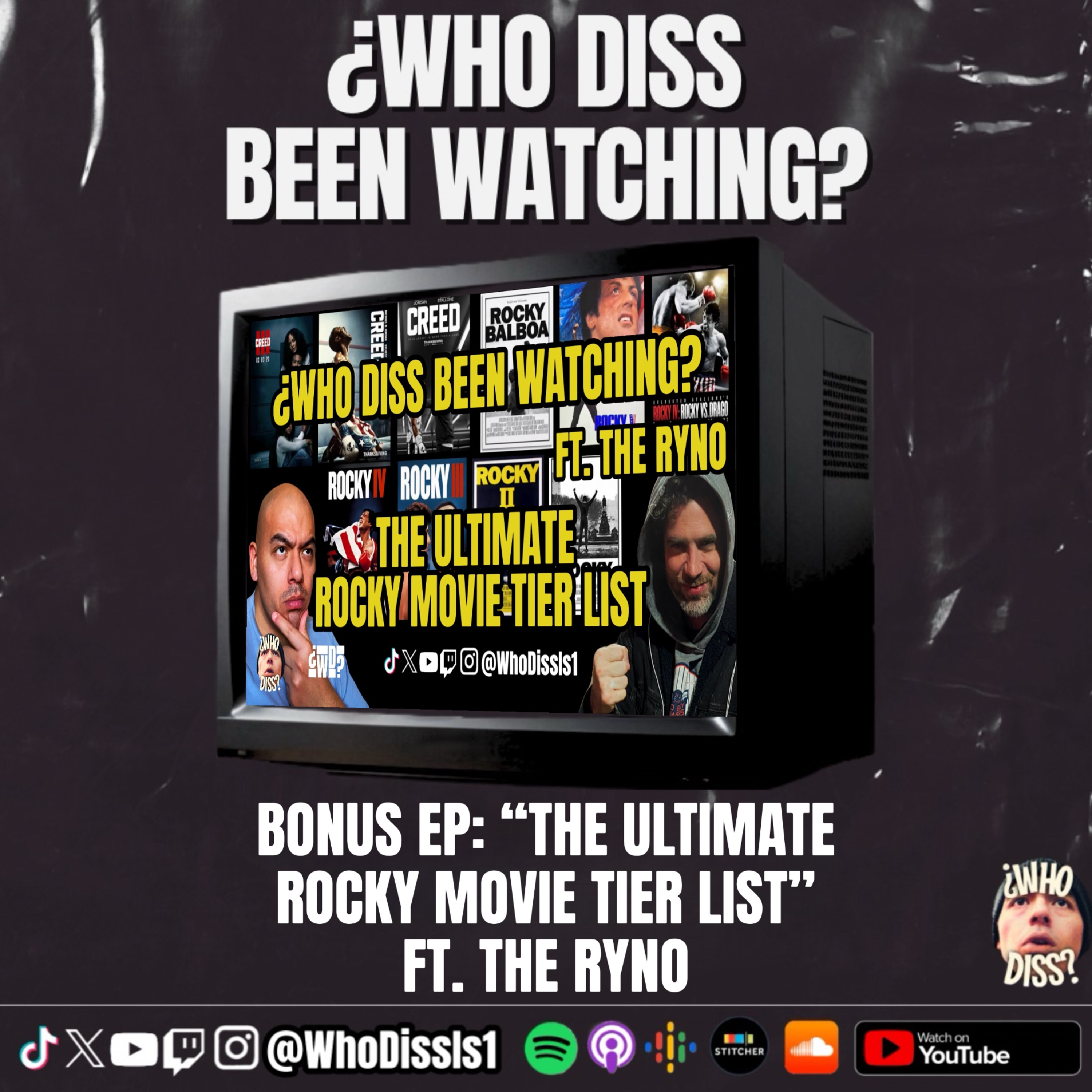 The ULTIMATE Rocky Movie Tier List ft. The Ryno | BONUS EP