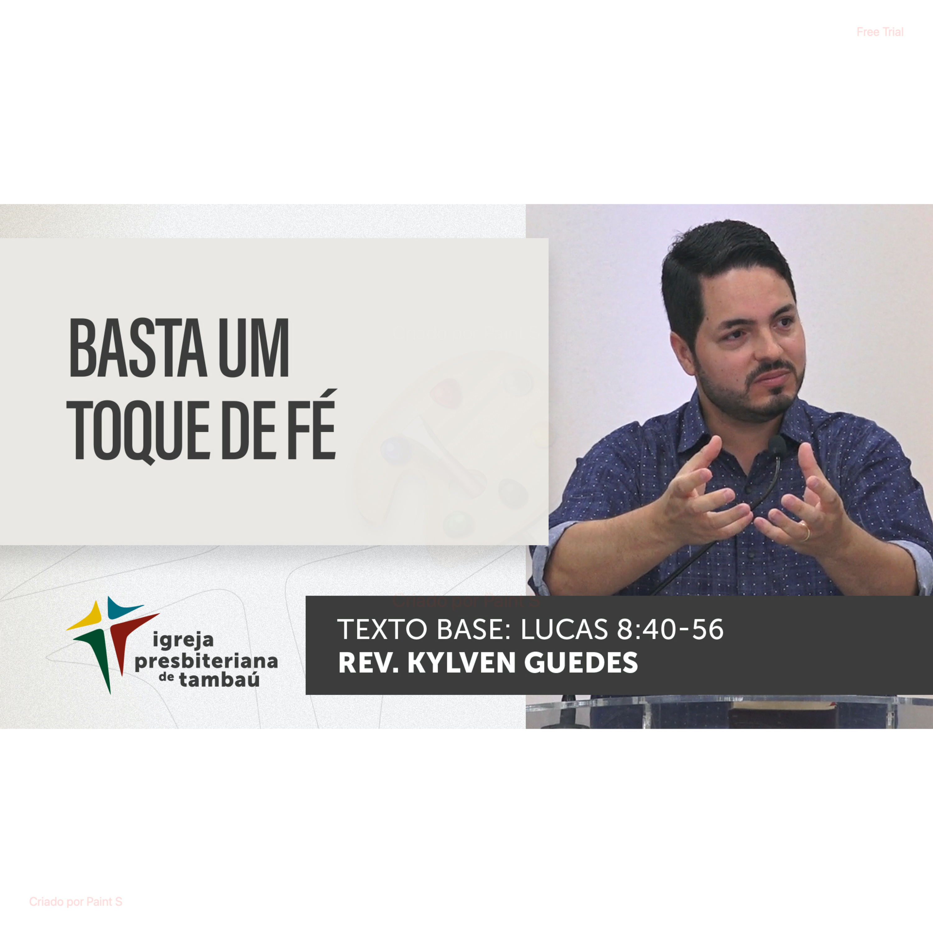 Basta um toque de fé - Lc 8.40-56 - por rev Kylven Guedes - em 12-02-2023 09h episode artwork